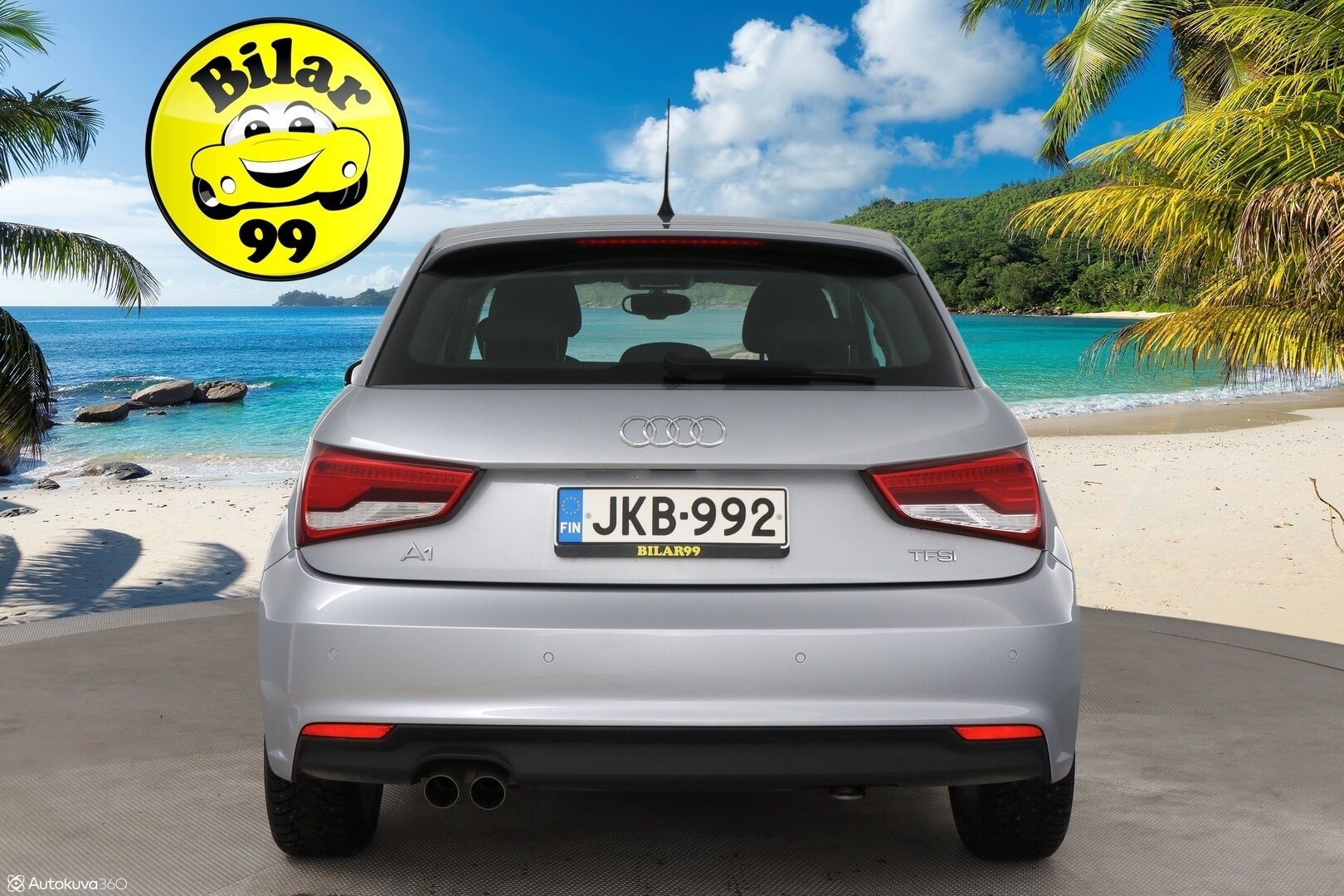Audi A1 2016 Sportback Comfort 1,4 TFSI 92 kW S tronic - Suomi-auto / Vakionopeudensäädin / Peruutustutkat / Xenon / 2x renkaat / Metalliväri