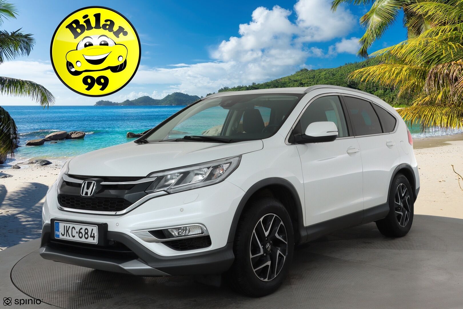 Honda CR-V 2017 1,6 Diesel Elegance Plus AT **Vakkari / Lohkolämmitin / P.kamera / Koukku** - Suomi-auto / Kahdet renkaat aluvanteilla