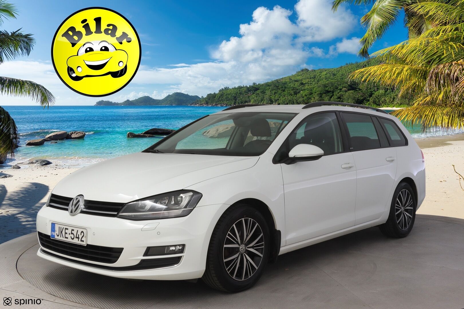 Volkswagen Golf 2017 Variant Allstar 1,4 TSI 110 kW (150 hv) DSG-automaatti - | 2 Om Suomi-auto | Webasto | Vakkari | Lämpöratti | Bluetooth | KeylessGo | Etu ja taka tutkat | 2x renkaat ja vanteet | 