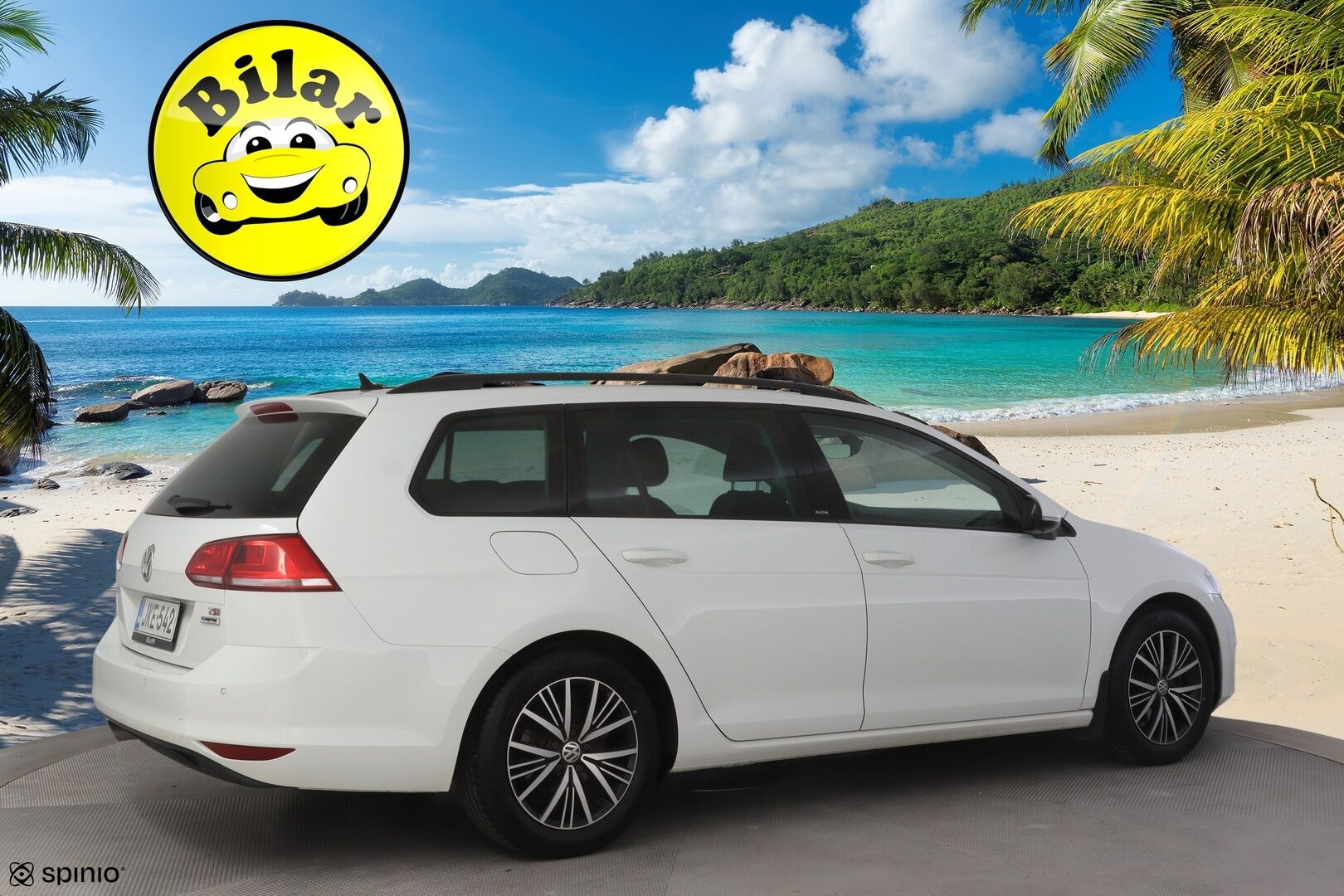 Volkswagen Golf 2017 Variant Allstar 1,4 TSI 110 kW (150 hv) DSG-automaatti - | 2 Om Suomi-auto | Webasto | Vakkari | Lämpöratti | Bluetooth | KeylessGo | Etu ja taka tutkat | 2x renkaat ja vanteet | 