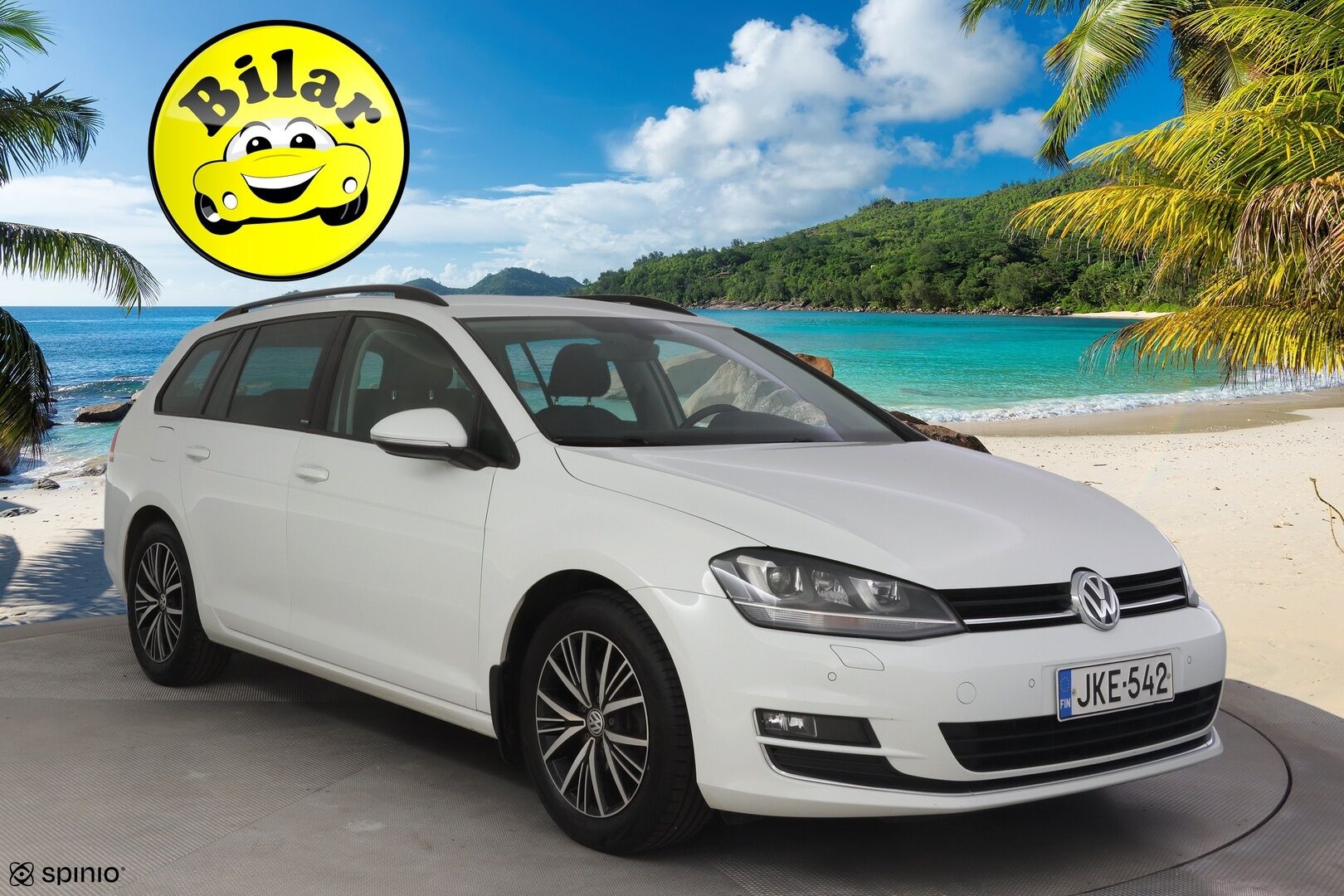 Volkswagen Golf 2017 Variant Allstar 1,4 TSI 110 kW (150 hv) DSG-automaatti - | 2 Om Suomi-auto | Webasto | Vakkari | Lämpöratti | Bluetooth | KeylessGo | Etu ja taka tutkat | 2x renkaat ja vanteet | 