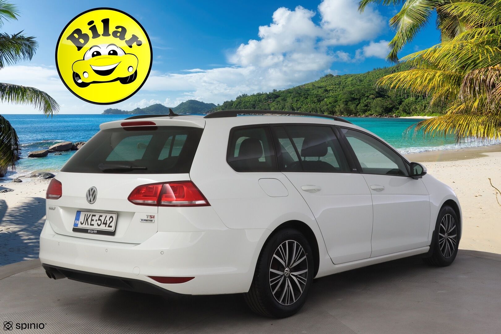 Volkswagen Golf 2017 Variant Allstar 1,4 TSI 110 kW (150 hv) DSG-automaatti - | 2 Om Suomi-auto | Webasto | Vakkari | Lämpöratti | Bluetooth | KeylessGo | Etu ja taka tutkat | 2x renkaat ja vanteet | 