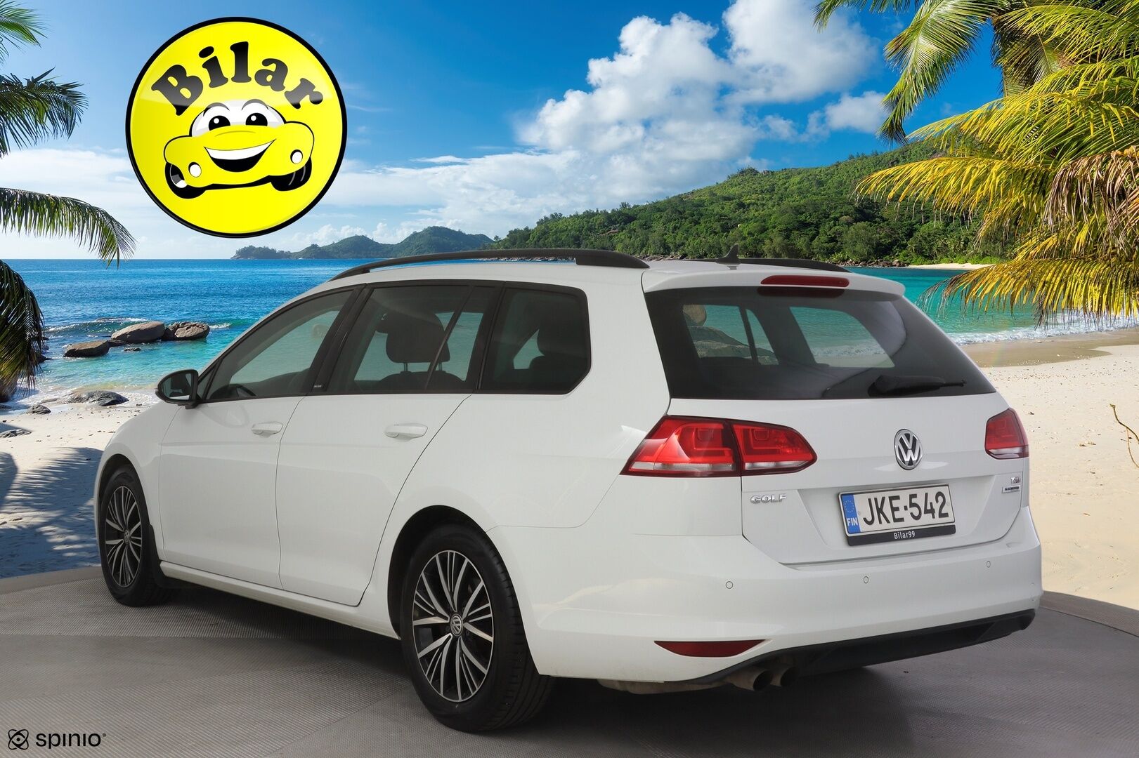 Volkswagen Golf 2017 Variant Allstar 1,4 TSI 110 kW (150 hv) DSG-automaatti - | 2 Om Suomi-auto | Webasto | Vakkari | Lämpöratti | Bluetooth | KeylessGo | Etu ja taka tutkat | 2x renkaat ja vanteet | 