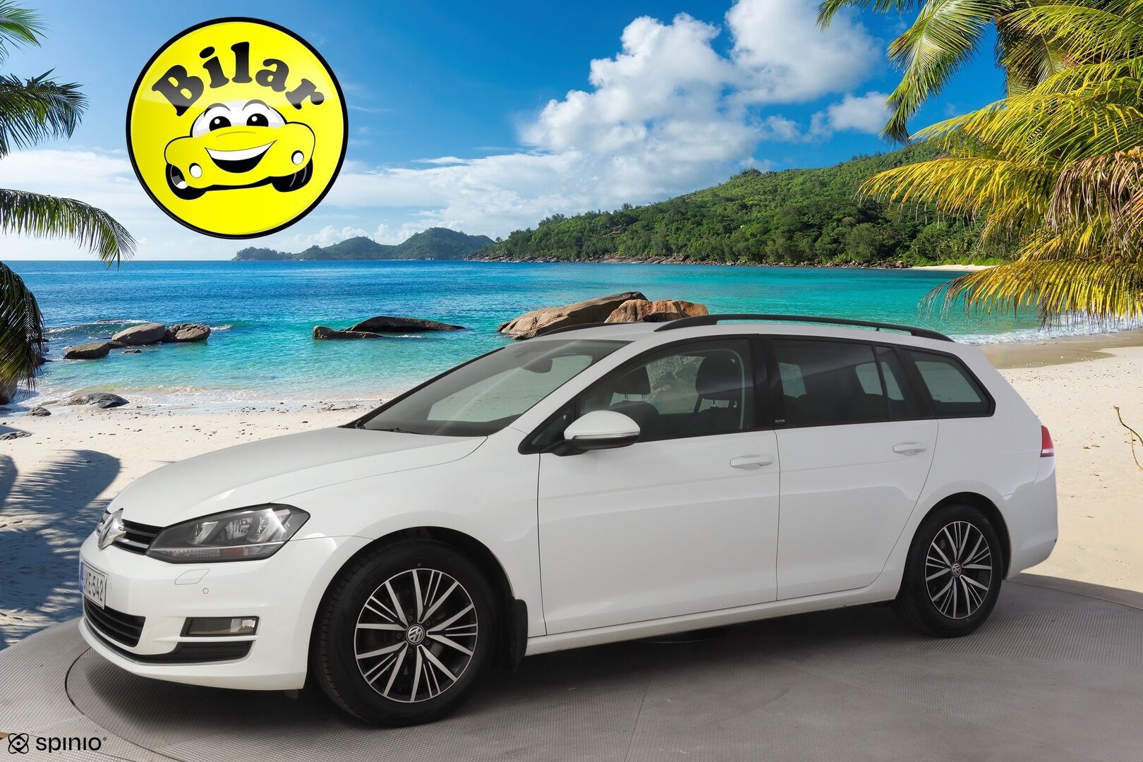 Volkswagen Golf 2017 Variant Allstar 1,4 TSI 110 kW (150 hv) DSG-automaatti - | 2 Om Suomi-auto | Webasto | Vakkari | Lämpöratti | Bluetooth | KeylessGo | Etu ja taka tutkat | 2x renkaat ja vanteet | 