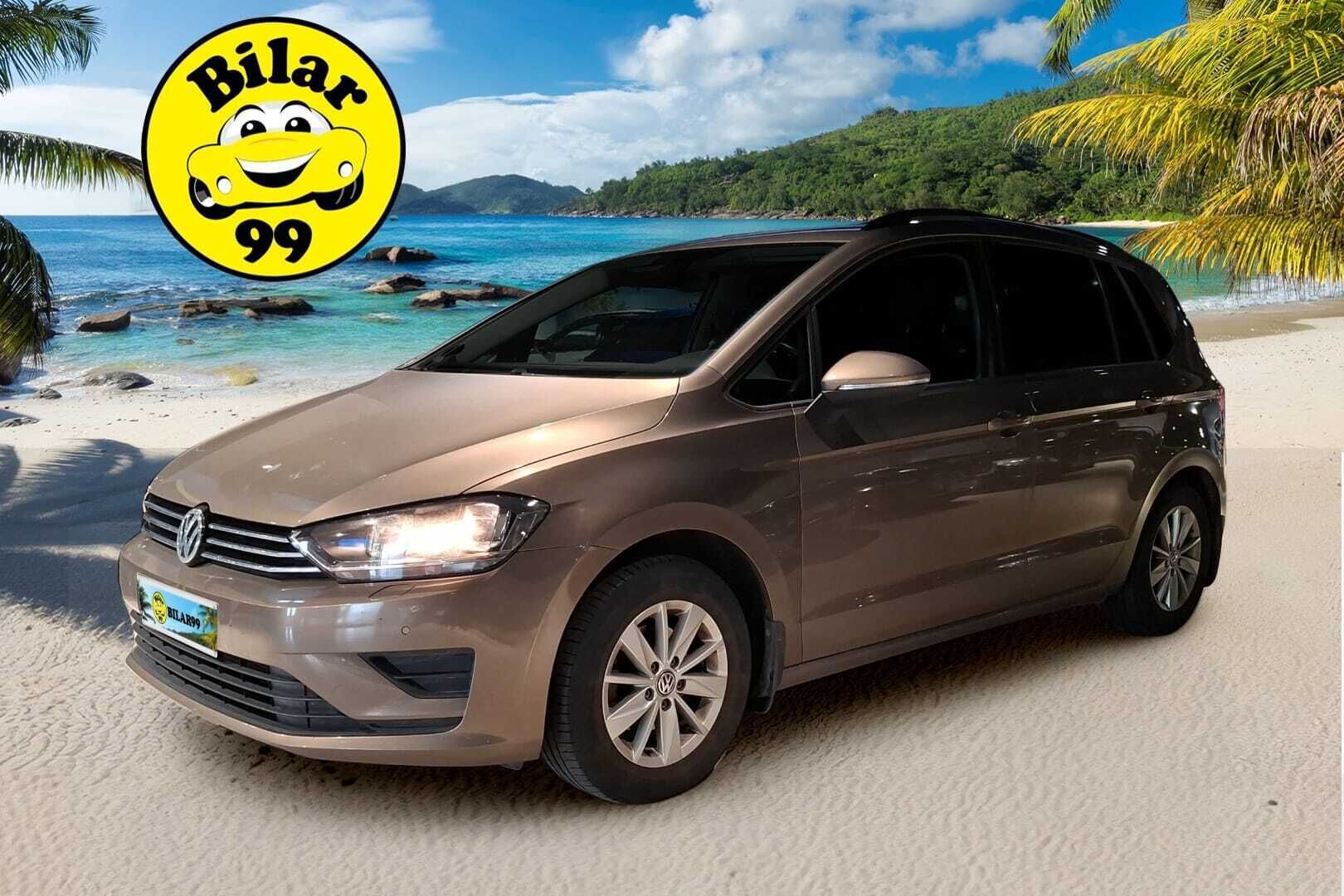 Volkswagen Golf Sportsvan 2017 Comfortline 1,2 TSI 81 kW (110 hv) DSG-automaatti - Webasto / Tutkat / Vakionopeudensäädin / Suomi-auto / 2x renkaat