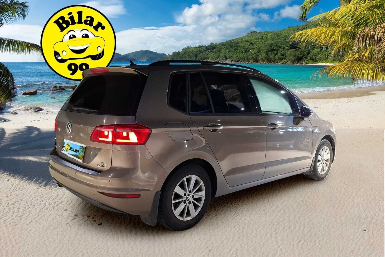 Volkswagen Golf Sportsvan 2017 Comfortline 1,2 TSI 81 kW (110 hv) DSG-automaatti - Webasto / Tutkat / Vakionopeudensäädin / Suomi-auto / 2x renkaat