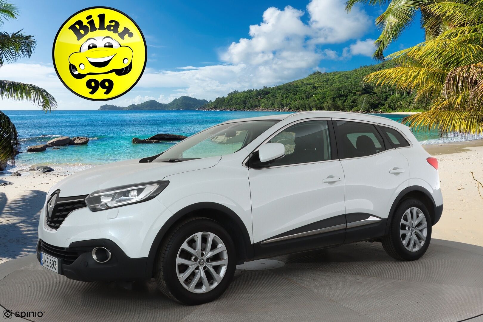 Renault Kadjar 2017 Energy dCi 110 EDC-aut Zen **Puolinahat / Navi / Kaistavahti / Vakkari / P.Tutkat / Bluetooth** - 2-omisteinen Suomi-auto