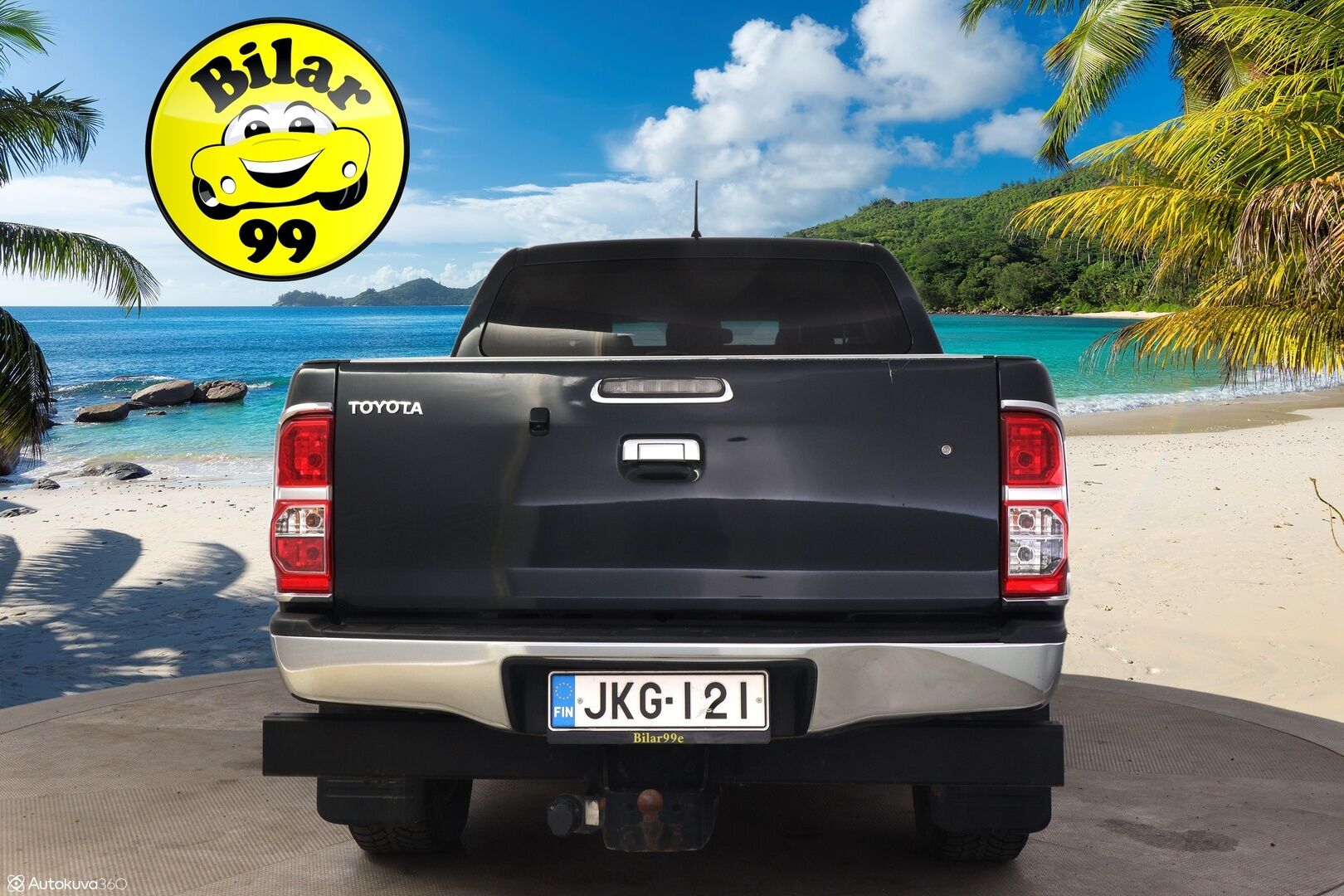 Toyota Hilux 2014 3.0 Double Cab D-4D 4WD 171Hv *5-P / Webasto / P.Kamera / Koukku / Remmi Vaihdettu / Vakkari / Hyvät huollot* - 3,99 % KORKOTARJOUS TÄHÄN AUTOON - Hieno 5-paikkainen Hilux fiksuilla huolloilla sekä kaksilla renkailla!