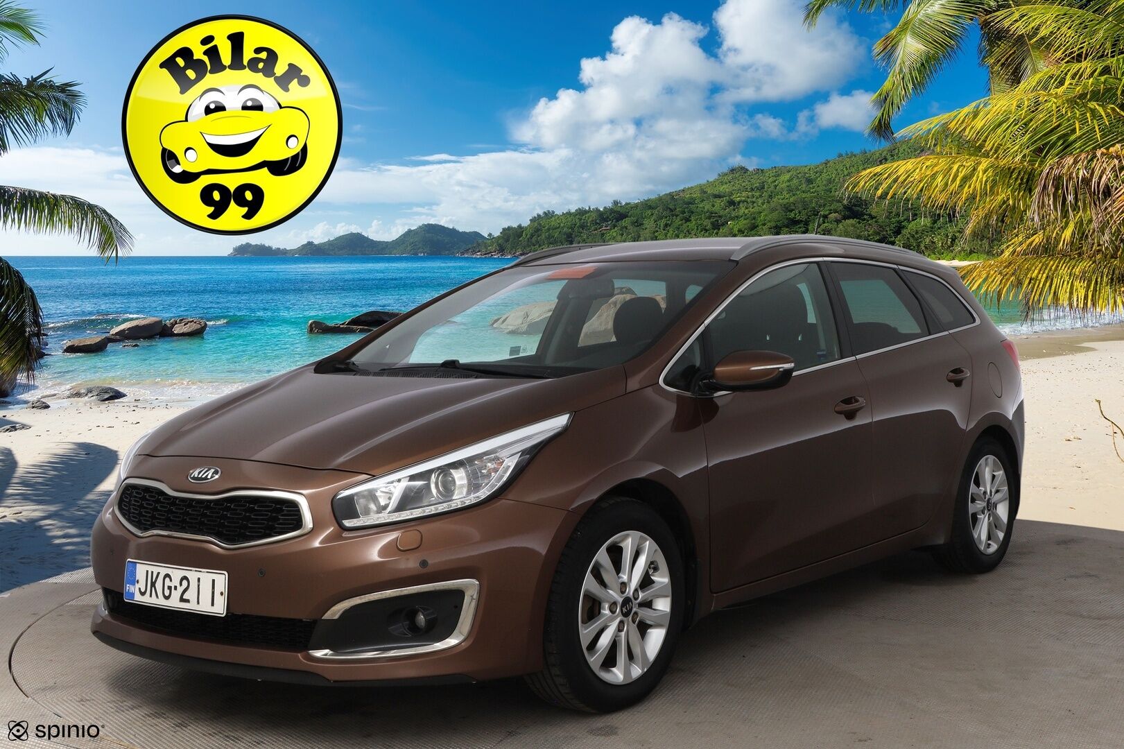 Kia cee'd 2017 1,6 CRDi ISG 136hv EX SW DCT A/T Ecodynamics - Suomiauto / P.Kamera / Lohko&Sisäp. / Vetokoukku / Vakkari / Ratinlämmitin / Navi