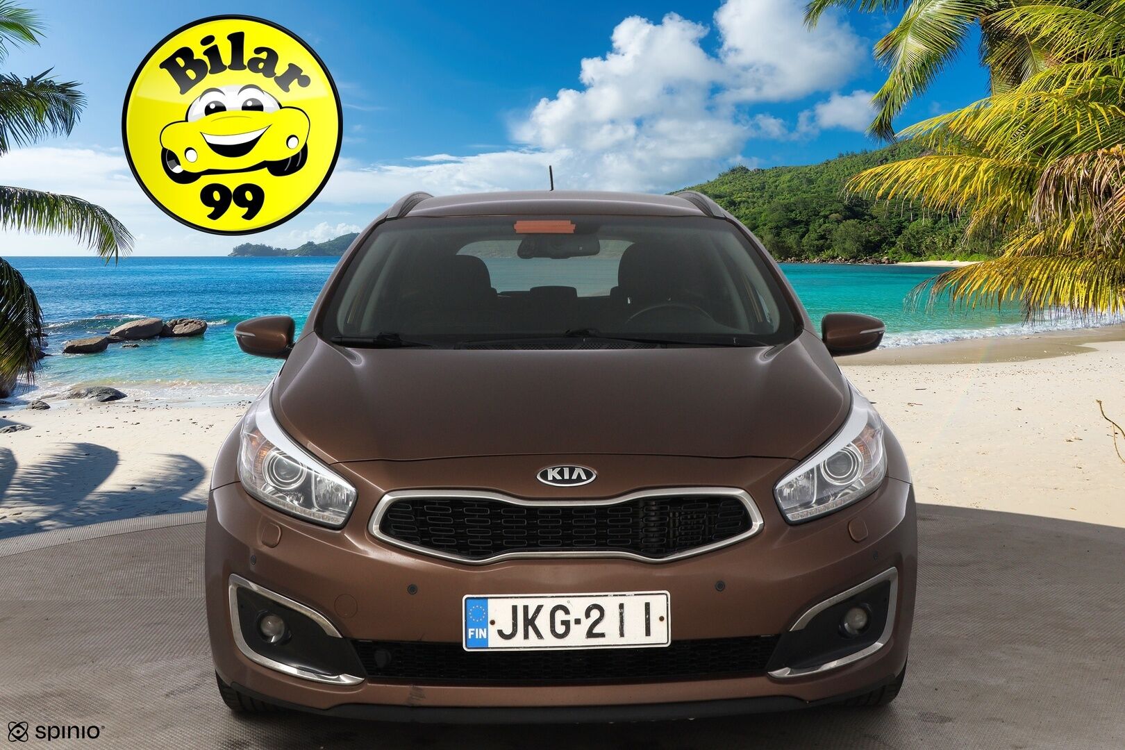 Kia cee'd 2017 1,6 CRDi ISG 136hv EX SW DCT A/T Ecodynamics - Suomiauto / P.Kamera / Lohko&Sisäp. / Vetokoukku / Vakkari / Ratinlämmitin / Navi