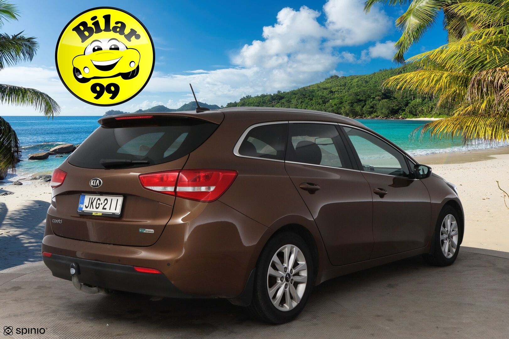 Kia cee'd 2017 1,6 CRDi ISG 136hv EX SW DCT A/T Ecodynamics - Suomiauto / P.Kamera / Lohko&Sisäp. / Vetokoukku / Vakkari / Ratinlämmitin / Navi