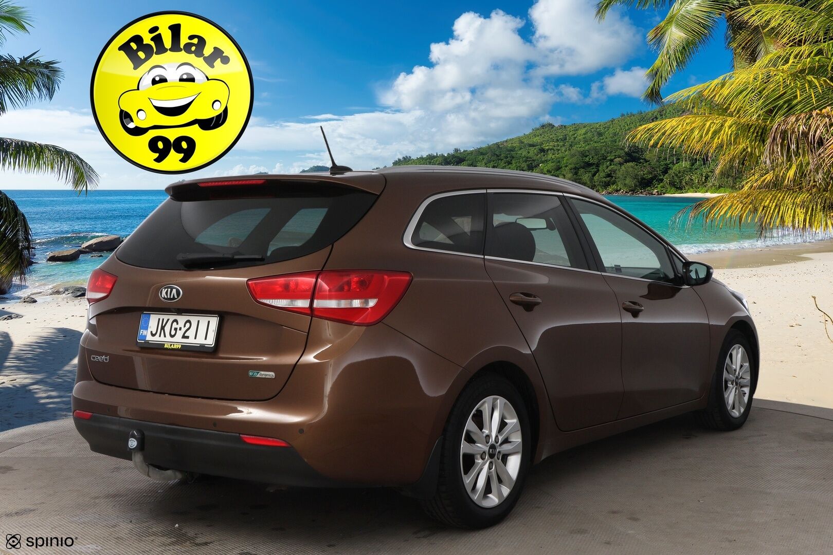 Kia cee'd 2017 1,6 CRDi ISG 136hv EX SW DCT A/T Ecodynamics - Suomiauto / P.Kamera / Lohko&Sisäp. / Vetokoukku / Vakkari / Ratinlämmitin / Navi
