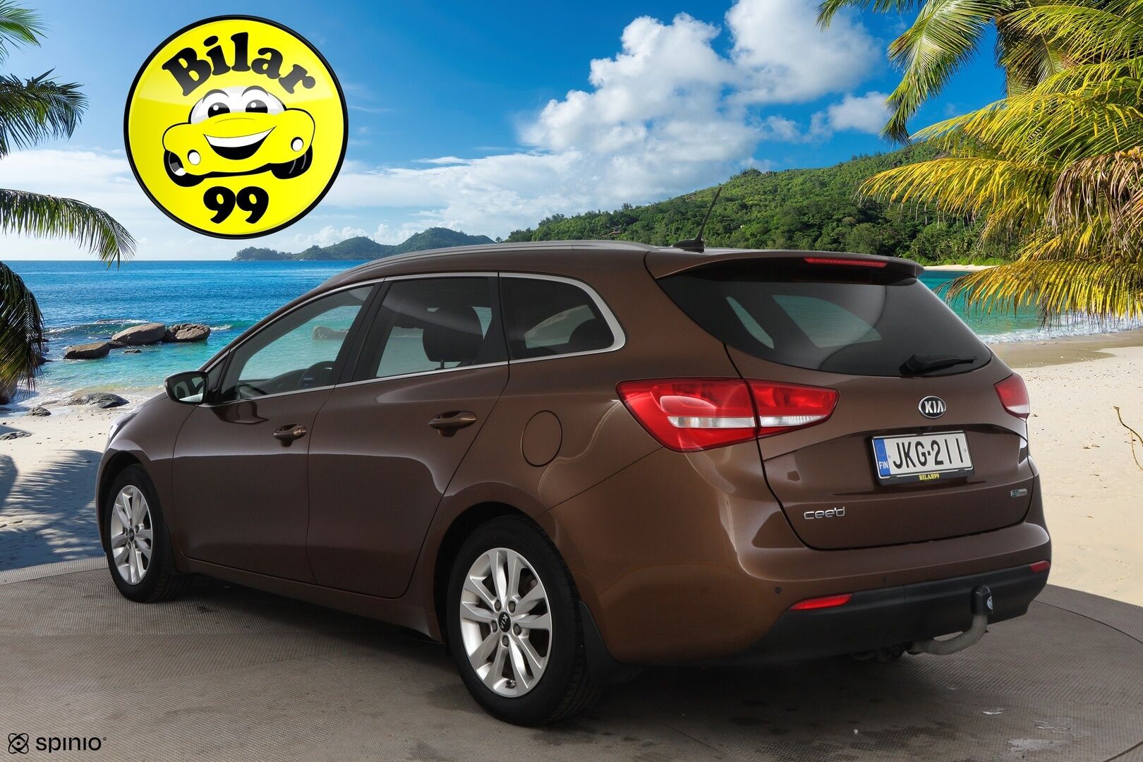 Kia cee'd 2017 1,6 CRDi ISG 136hv EX SW DCT A/T Ecodynamics - Suomiauto / P.Kamera / Lohko&Sisäp. / Vetokoukku / Vakkari / Ratinlämmitin / Navi