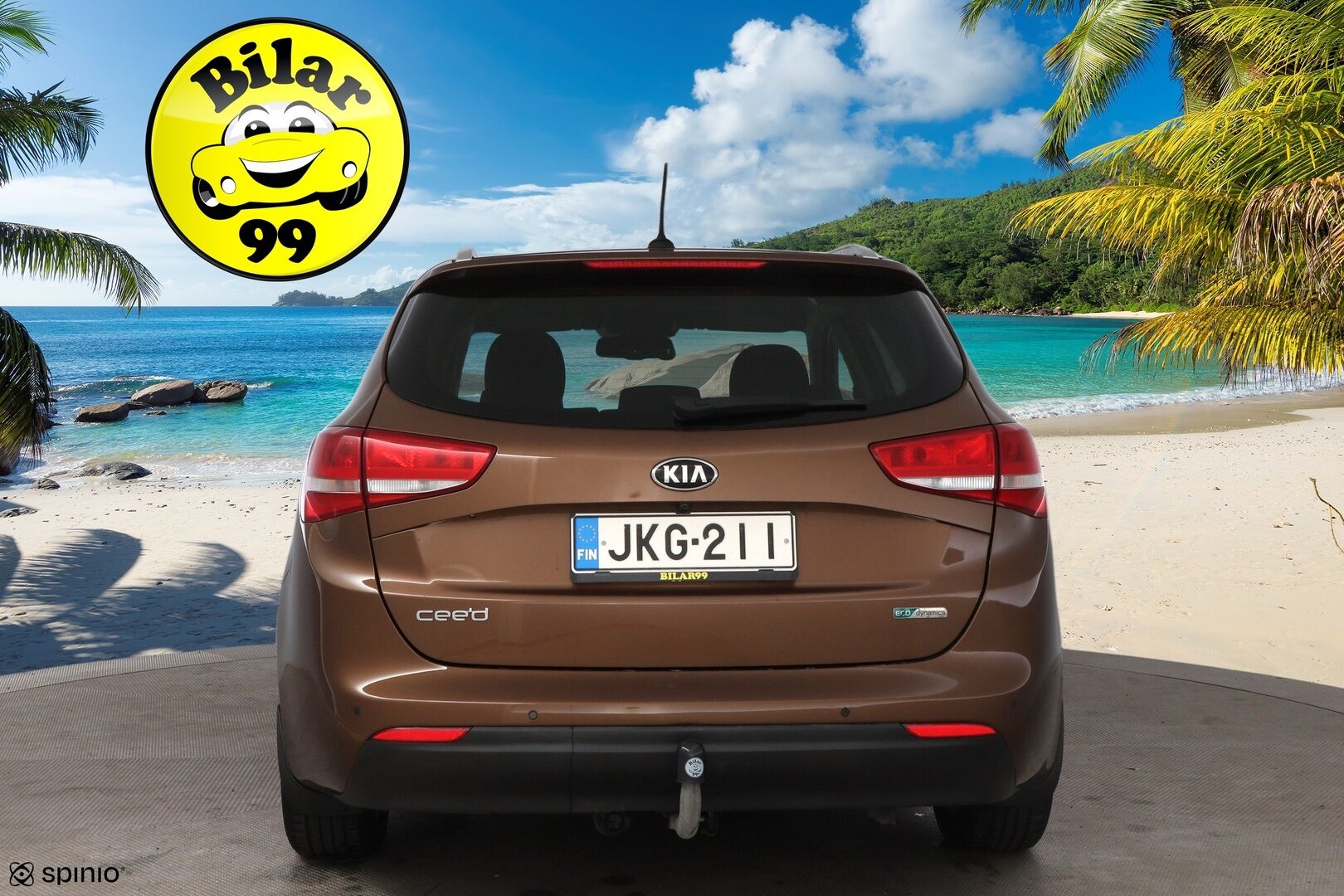 Kia cee'd 2017 1,6 CRDi ISG 136hv EX SW DCT A/T Ecodynamics - Suomiauto / P.Kamera / Lohko&Sisäp. / Vetokoukku / Vakkari / Ratinlämmitin / Navi