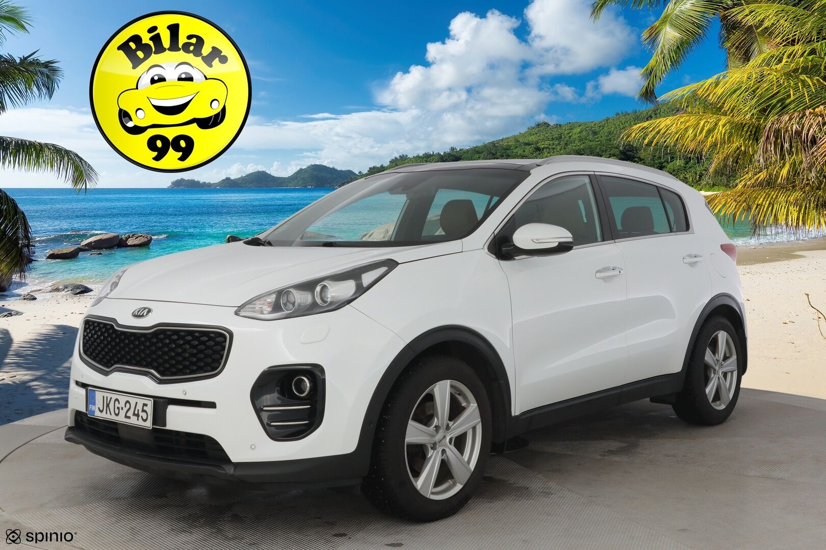 Kia Sportage 2017 1,7 CRDi ISG Urban Business Premium *Ruskeat nahat / P-Kamera / Ilmastoidut penkit / Kaistavahti / Sähkökontti / Blis * - Merkkiliikkeen huoltokirja / Uudet nastarenkaat / Juuri leimattu ja huollettu - HULLUT VÄLIPÄIVÄT KORKOTARJOUS 2,49%