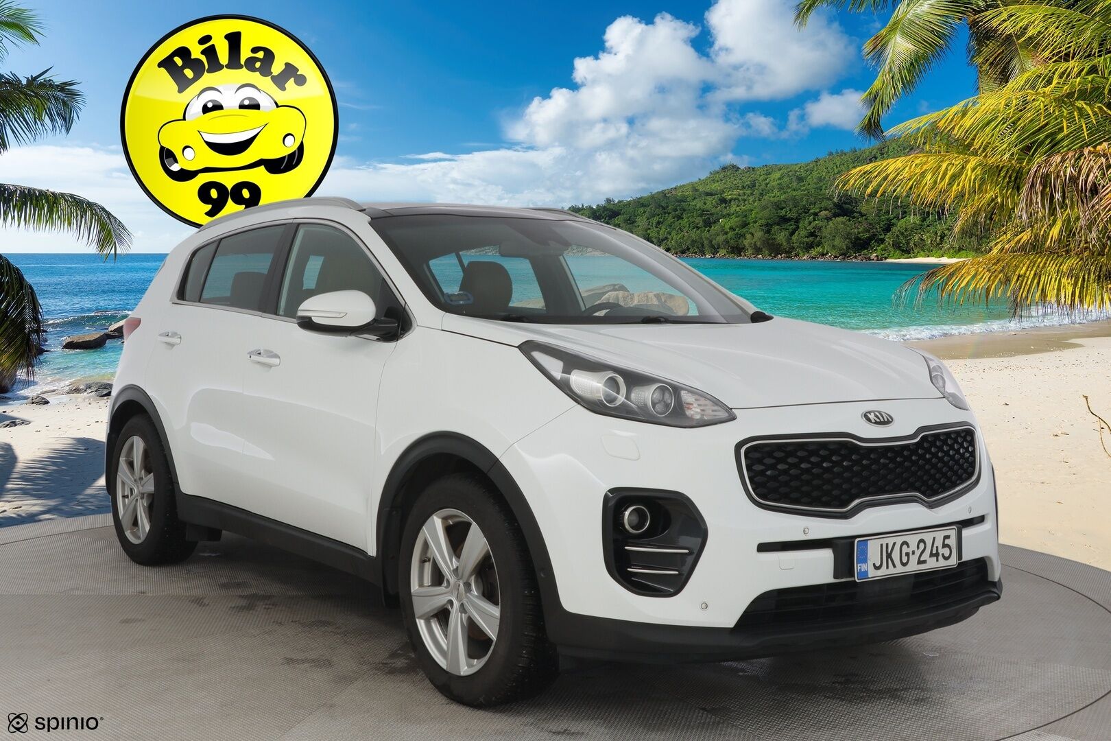 Kia Sportage 2017 1,7 CRDi ISG Urban Business Premium *Ruskeat nahat / P-Kamera / Ilmastoidut penkit / Kaistavahti / Sähkökontti / Blis * - Merkkiliikkeen huoltokirja / Uudet nastarenkaat / Juuri leimattu ja huollettu - HULLUT VÄLIPÄIVÄT KORKOTARJOUS 2,49%