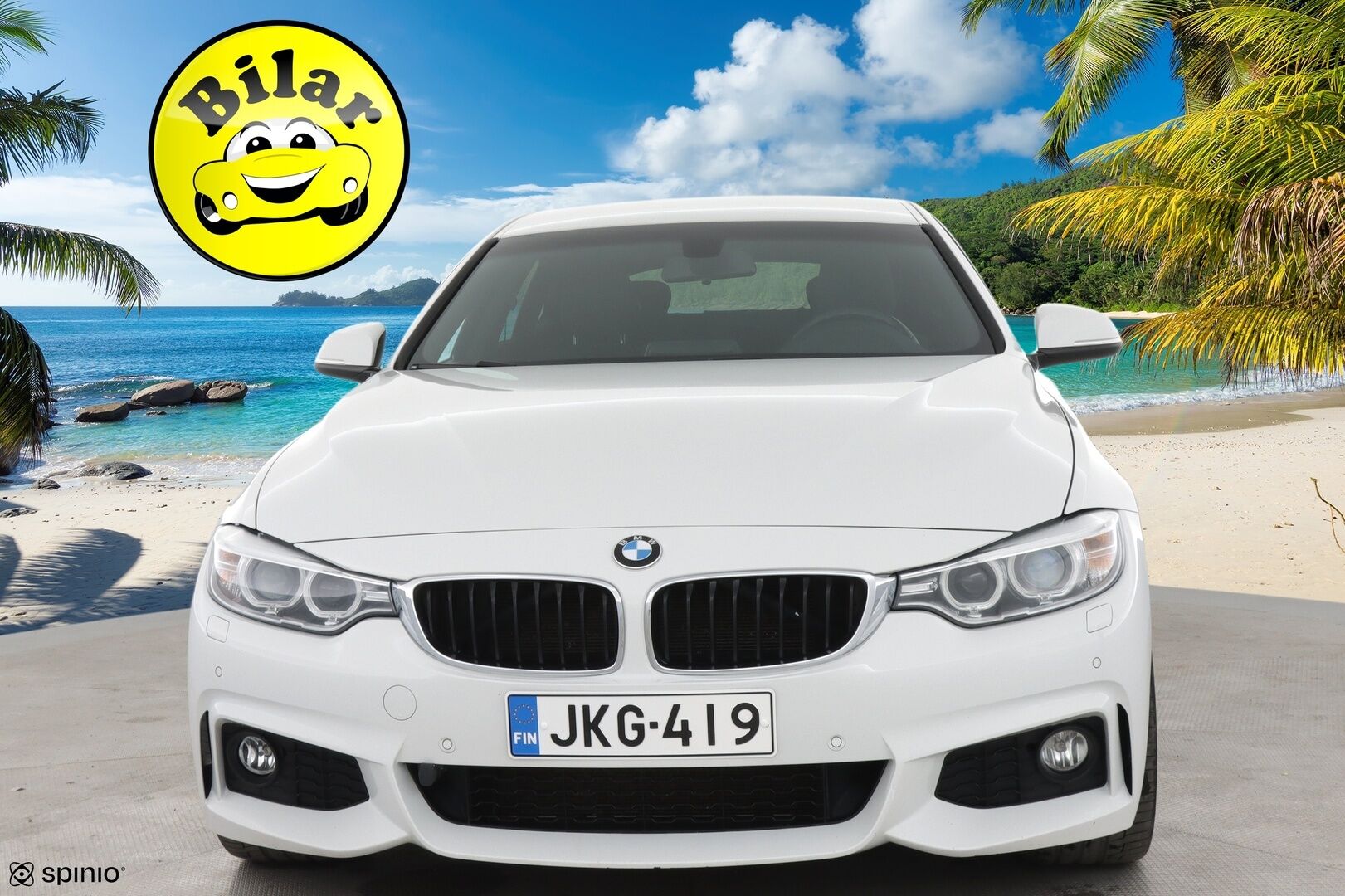 BMW 440 2017 F36 Gran Coupe 440i A xDrive M Sport Edition Business - | HIFI | Sport Alcantara istuimet, kuljettajan istuin muistilla | Carplay |  Tutkat eteen ja taakse | Vetokoukku |