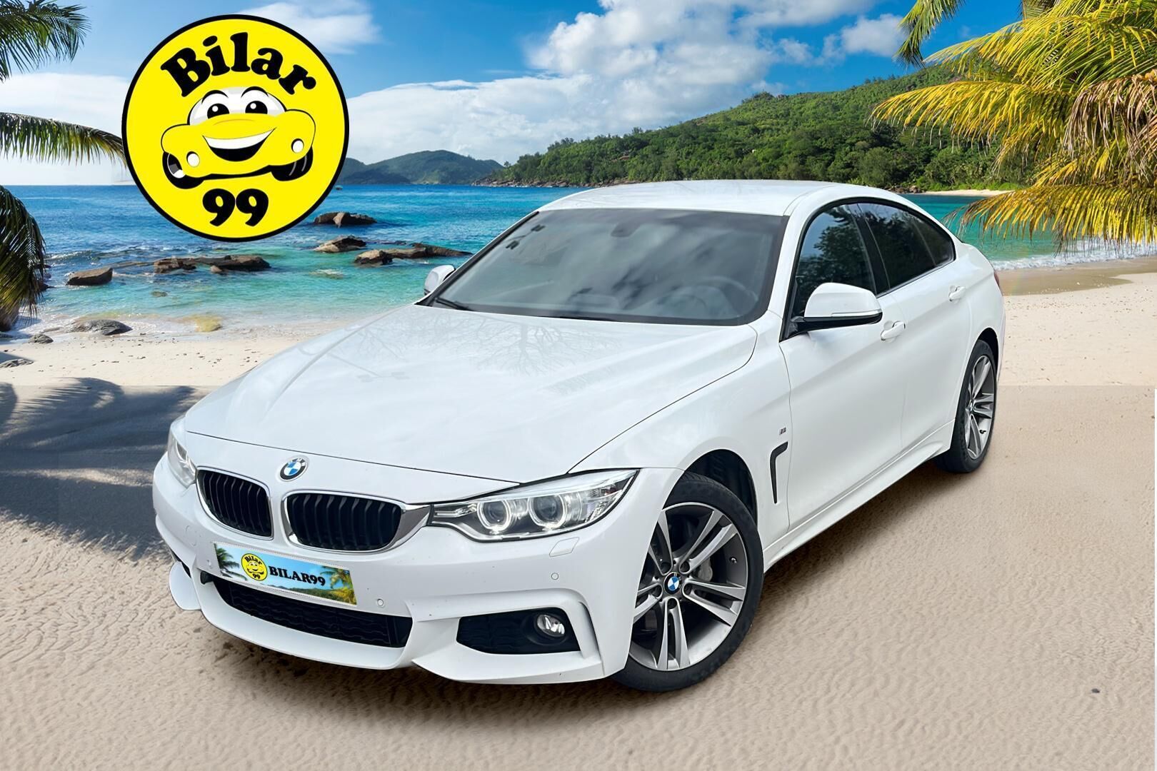 BMW 440 2017 F36 Gran Coupe 440i A xDrive Business M Sport Edition - | HIFI | Sport Alcantara istuimet, kuljettajan istuin muistilla | Tutkat eteen ja taakse | Vetokoukku |