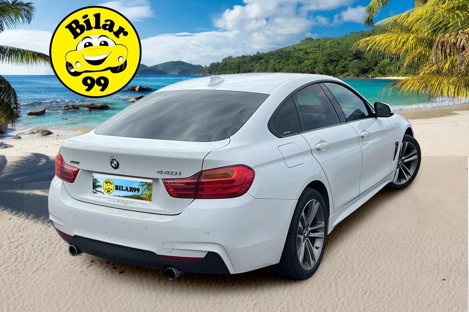 BMW 440 2017 F36 Gran Coupe 440i A xDrive Business M Sport Edition - | HIFI | Sport Alcantara istuimet, kuljettajan istuin muistilla | Tutkat eteen ja taakse | Vetokoukku |