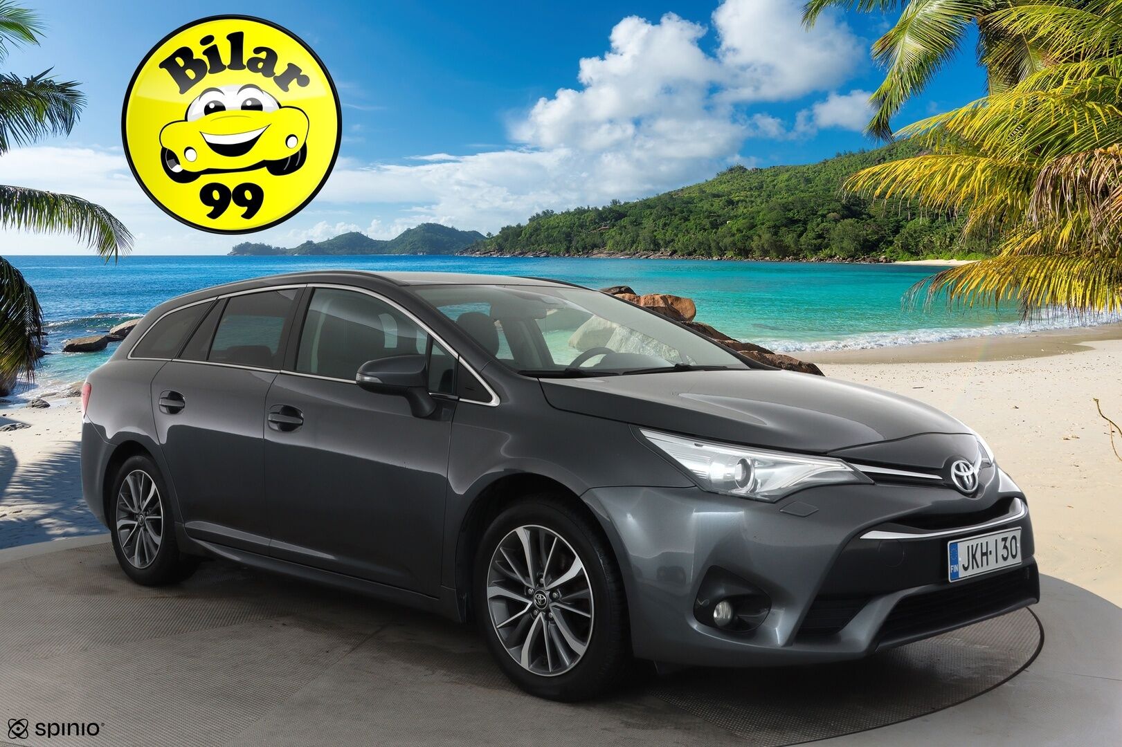 Toyota Avensis 2017 1,8 Valvematic Active Edition Touring Sports Multidrive S **Vakkari / Koukku / P.kamera / LED / Lohkolämmitin / Navi** - Suomi-auto / Merkkihuollettu / Kahdet renkaat aluvanteilla