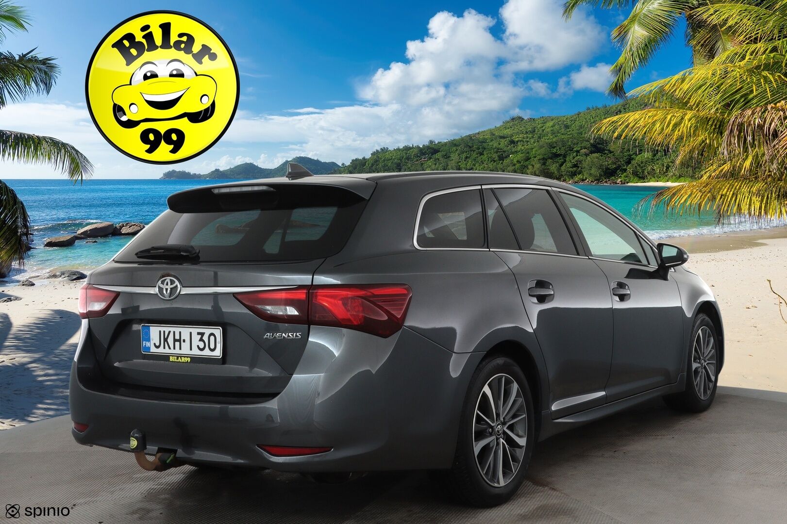 Toyota Avensis 2017 1,8 Valvematic Active Edition Touring Sports Multidrive S **Vakkari / Koukku / P.kamera / LED / Lohkolämmitin / Navi** - Suomi-auto / Merkkihuollettu / Kahdet renkaat aluvanteilla