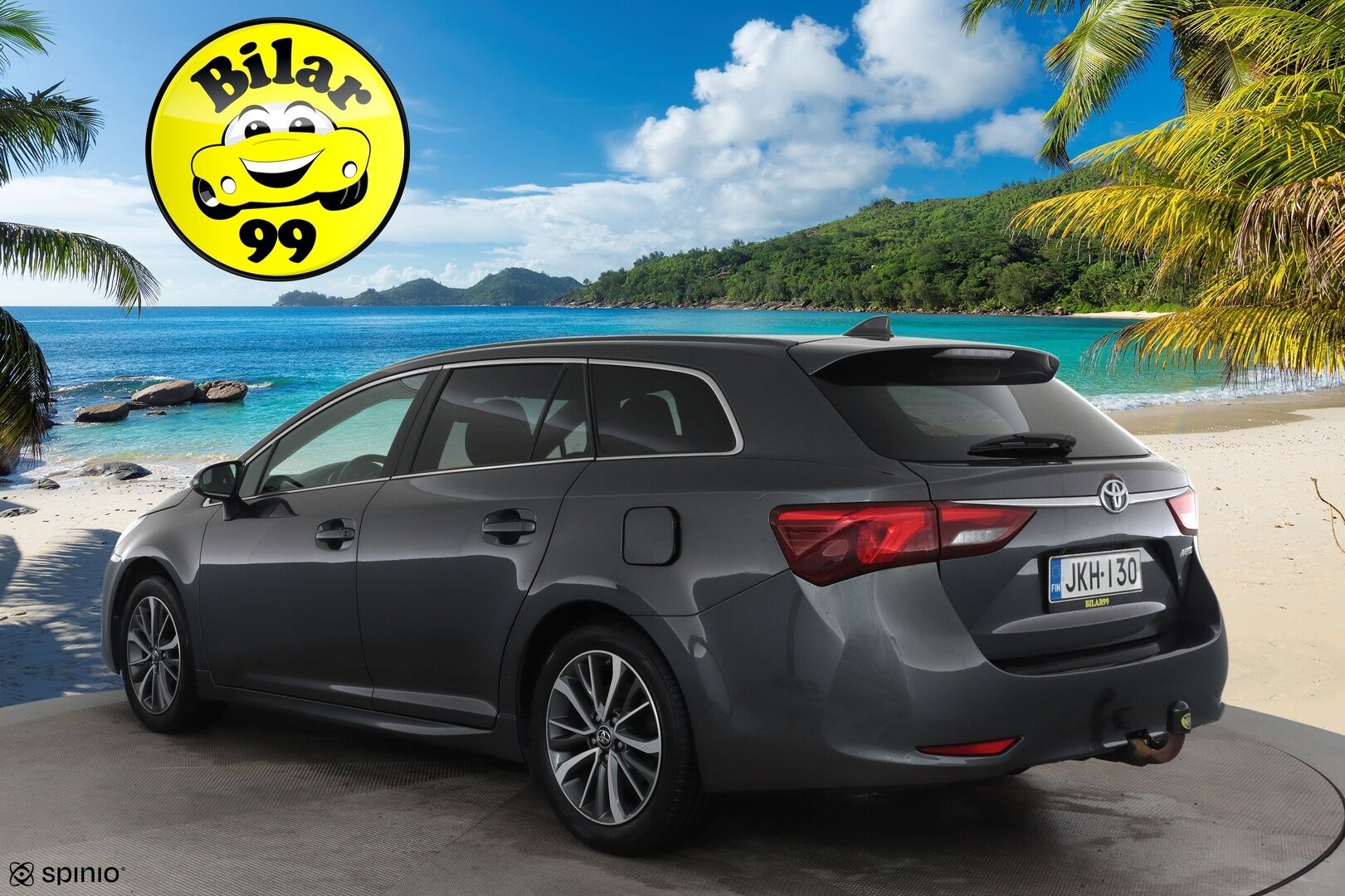 Toyota Avensis 2017 1,8 Valvematic Active Edition Touring Sports Multidrive S **Vakkari / Koukku / P.kamera / LED / Lohkolämmitin / Navi** - Suomi-auto / Merkkihuollettu / Kahdet renkaat aluvanteilla