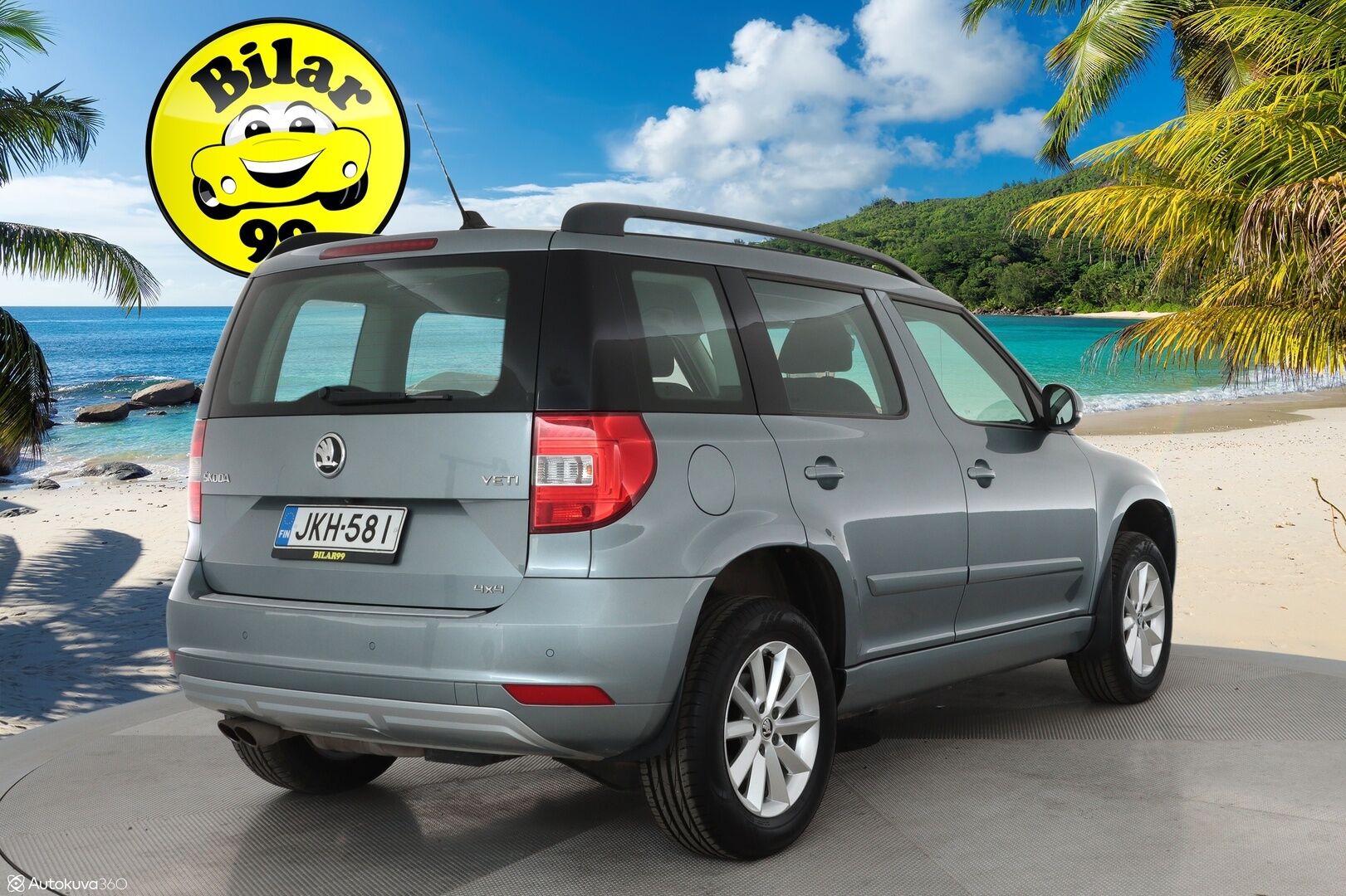 Skoda Yeti 2017 1,4 TSI 150 4x4 Ambition DSG Autom. **Webasto / P.Kamera / Navi / Vakkari / Aut. Ilmastointi / Bluetooth - Suomi-auto / 2x Renkaat