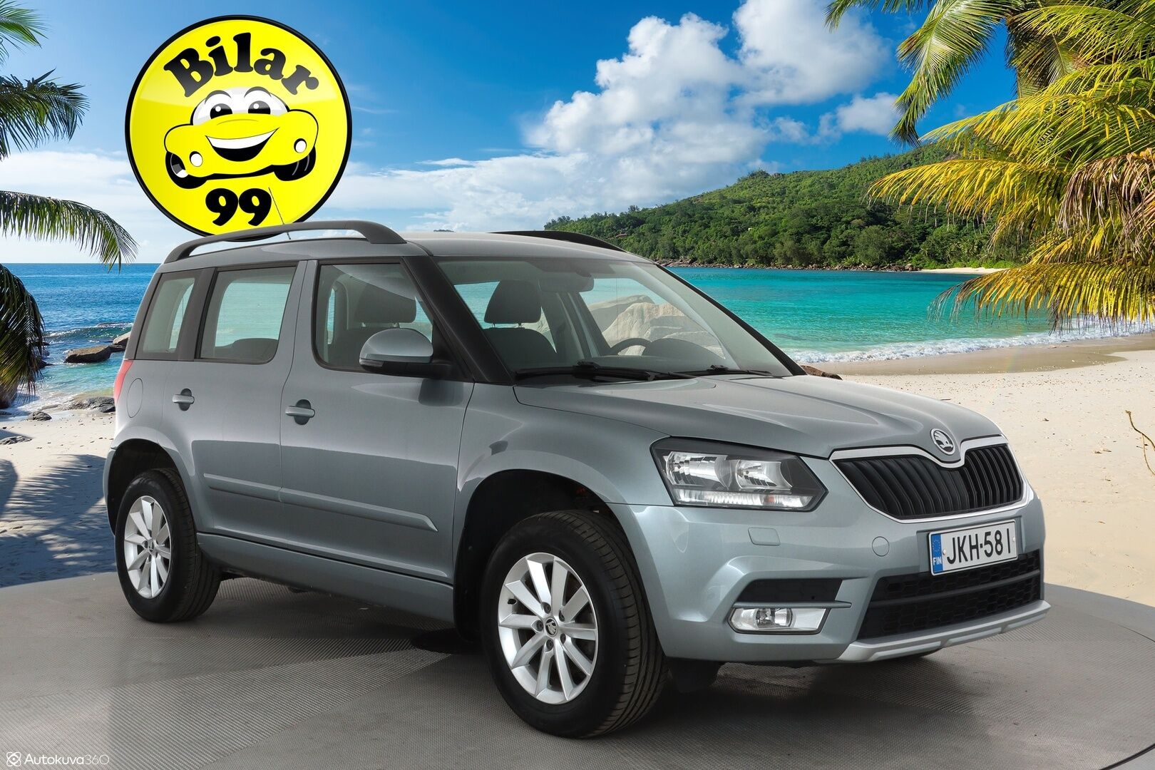 Skoda Yeti 2017 1,4 TSI 150 4x4 Ambition DSG Autom. **Webasto / P.Kamera / Navi / Vakkari / Aut. Ilmastointi / Bluetooth - Suomi-auto / 2x Renkaat