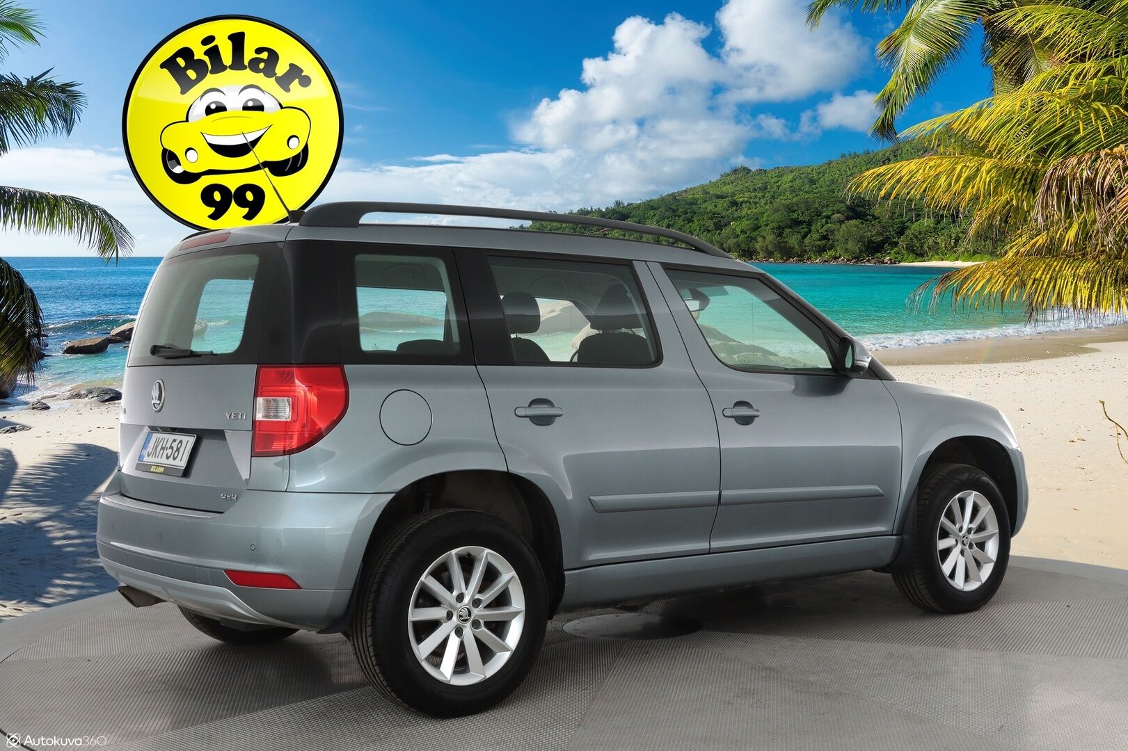 Skoda Yeti 2017 1,4 TSI 150 4x4 Ambition DSG Autom. **Webasto / P.Kamera / Navi / Vakkari / Aut. Ilmastointi / Bluetooth - Suomi-auto / 2x Renkaat