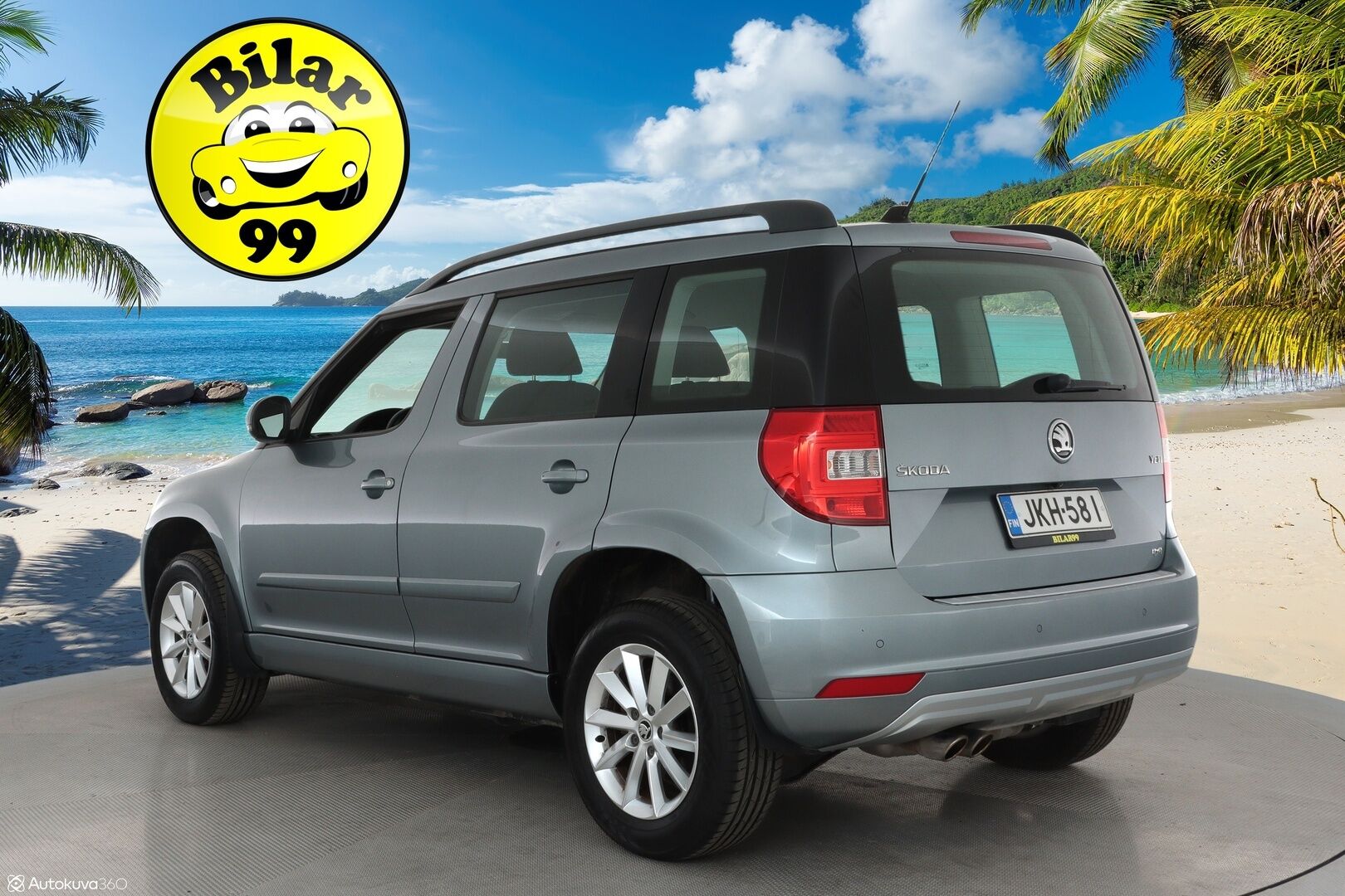 Skoda Yeti 2017 1,4 TSI 150 4x4 Ambition DSG Autom. **Webasto / P.Kamera / Navi / Vakkari / Aut. Ilmastointi / Bluetooth - Suomi-auto / 2x Renkaat