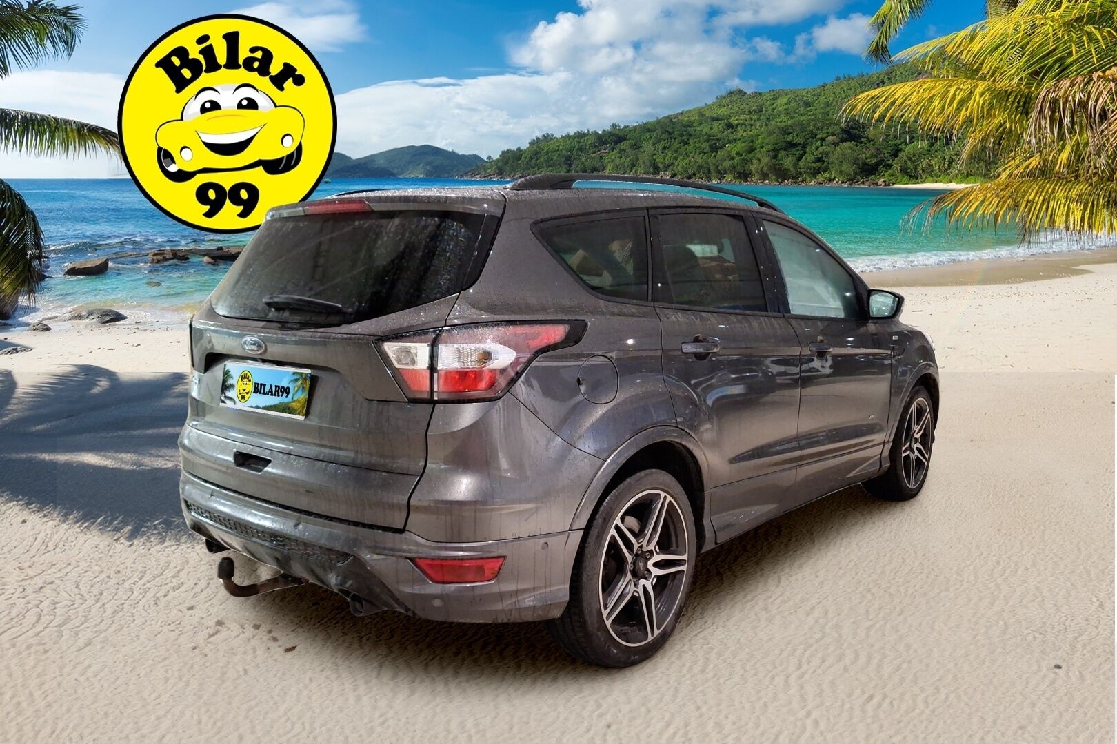 Ford Kuga 2017 2,0TDCi 150 hv PowerShift AWD ST-Line *Webasto / Sony HiFi / P-Kamera / KeyLessGo / S-Luukku / Koukku / Tutkat* - Facelift / Hyvin huollettu / Kahdet renkaat*