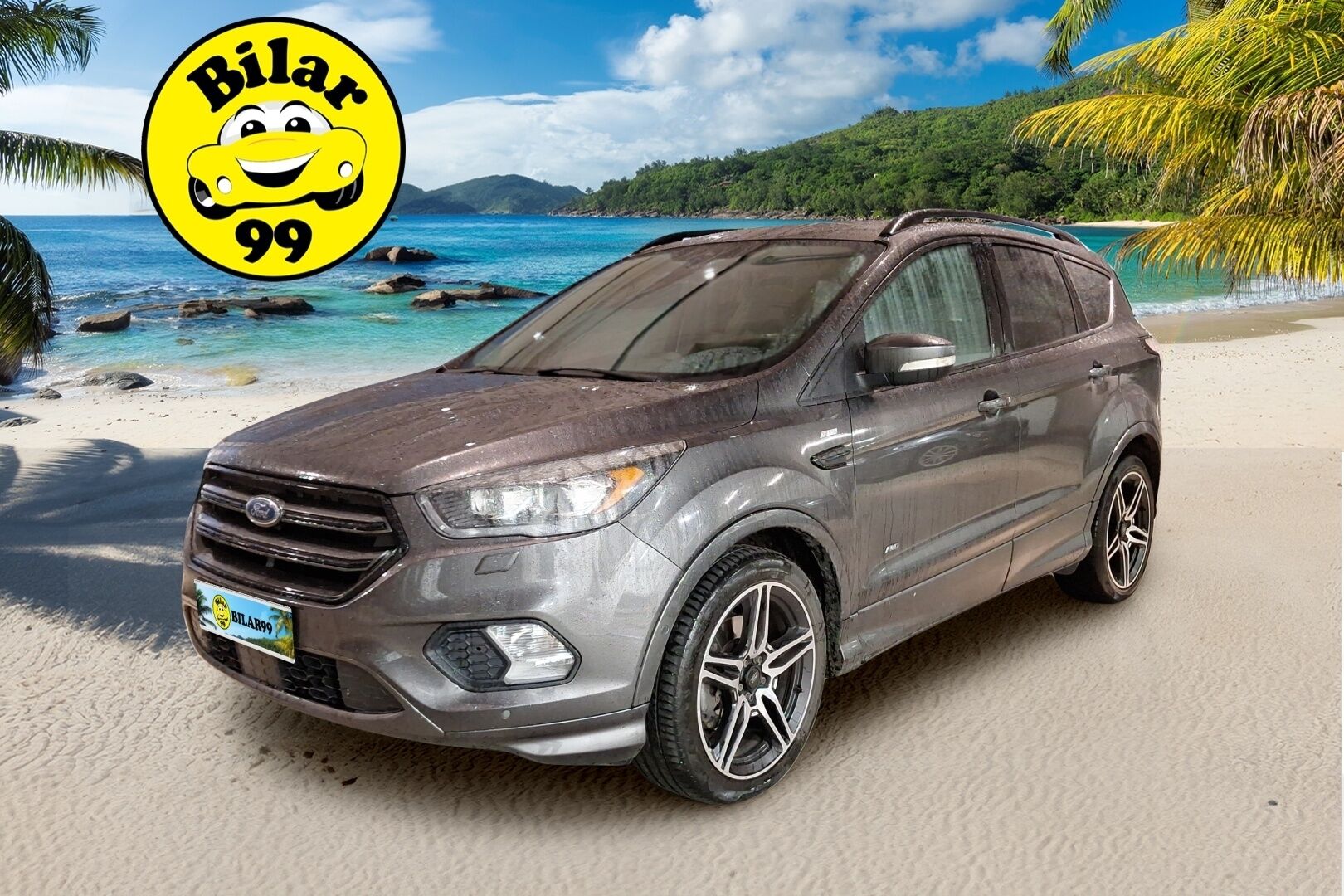 Ford Kuga 2017 2,0TDCi 150 hv PowerShift AWD ST-Line *Webasto / Sony HiFi / P-Kamera / KeyLessGo / S-Luukku / Koukku / Tutkat* - Facelift / Hyvin huollettu / Kahdet renkaat*