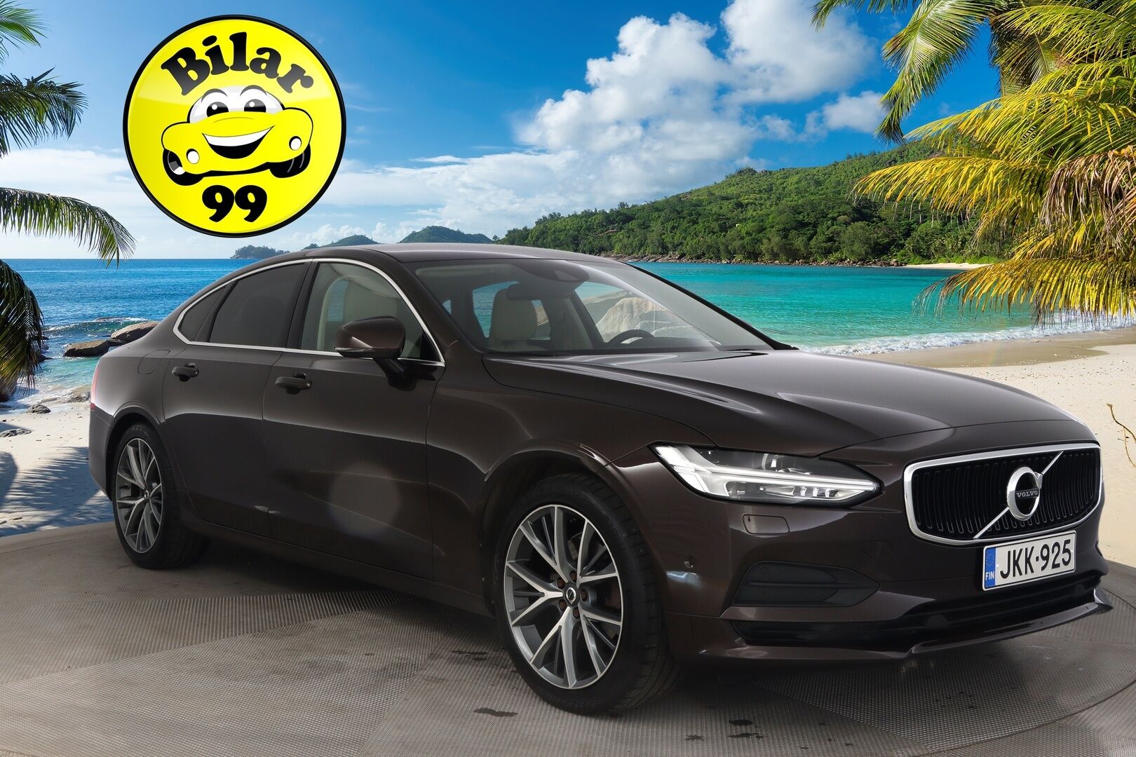 Volvo S90 2017 D3 Business aut *Webasto / Navi / Apple&Android Auto* - *Suomi-auto / Ei AdBlue järjestelmää / 2x renkaat ja vanteet*