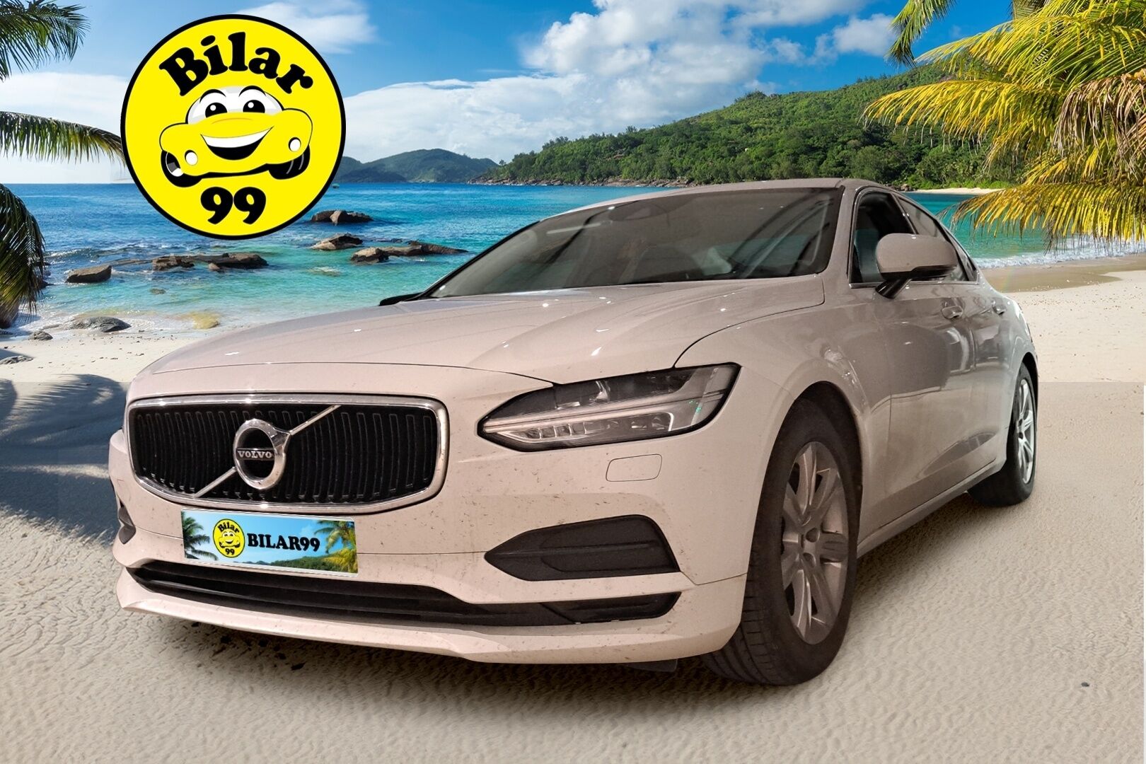 Volvo S90 2016 D3 Momentum *ACC / KeylessGo / Kaukovaloautomatiikka / S. Koukku* - Taloudellinen / Suomi-auto! 