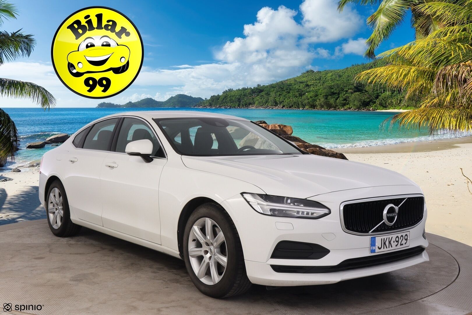 Volvo S90 2017 D3 Momentum *Webasto / ACC / KeylessGo / Digimittari / S. Koukku / Tutkat / Navi / LED / Ratinlämmitin - Hyvin huollettu Suomi-auto kaksilla hyvillä renkailla ja juuri vaihdetulla hihnalla! - Osta nyt, maksa vasta ensi vuonna