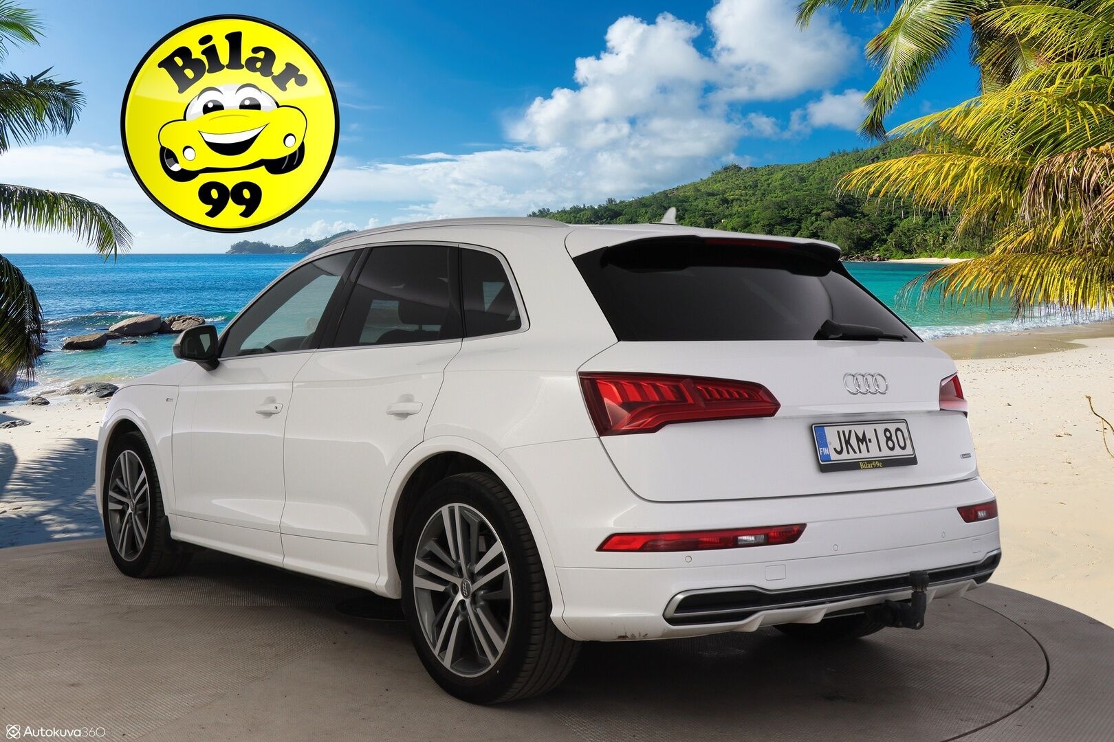 Audi Q5 2017 2,0 TDI 140 kW quattro S tronic S-Line *Webasto / Digimittaristo / Ilma-alusta / Led / Koukku / Ambient-valot* - Upea Audi Hirmuvarusteilla! / Tarkka huoltohistoria, jakohihna vaihdettu!