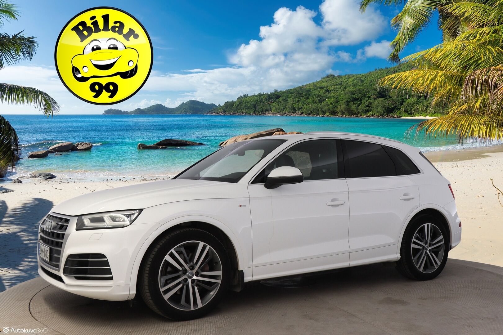 Audi Q5 2017 2,0 TDI 140 kW quattro S tronic S-Line *Webasto / Digimittaristo / Ilma-alusta / Led / Koukku / Ambient-valot* - Upea Audi Hirmuvarusteilla! / Tarkka huoltohistoria, jakohihna vaihdettu!