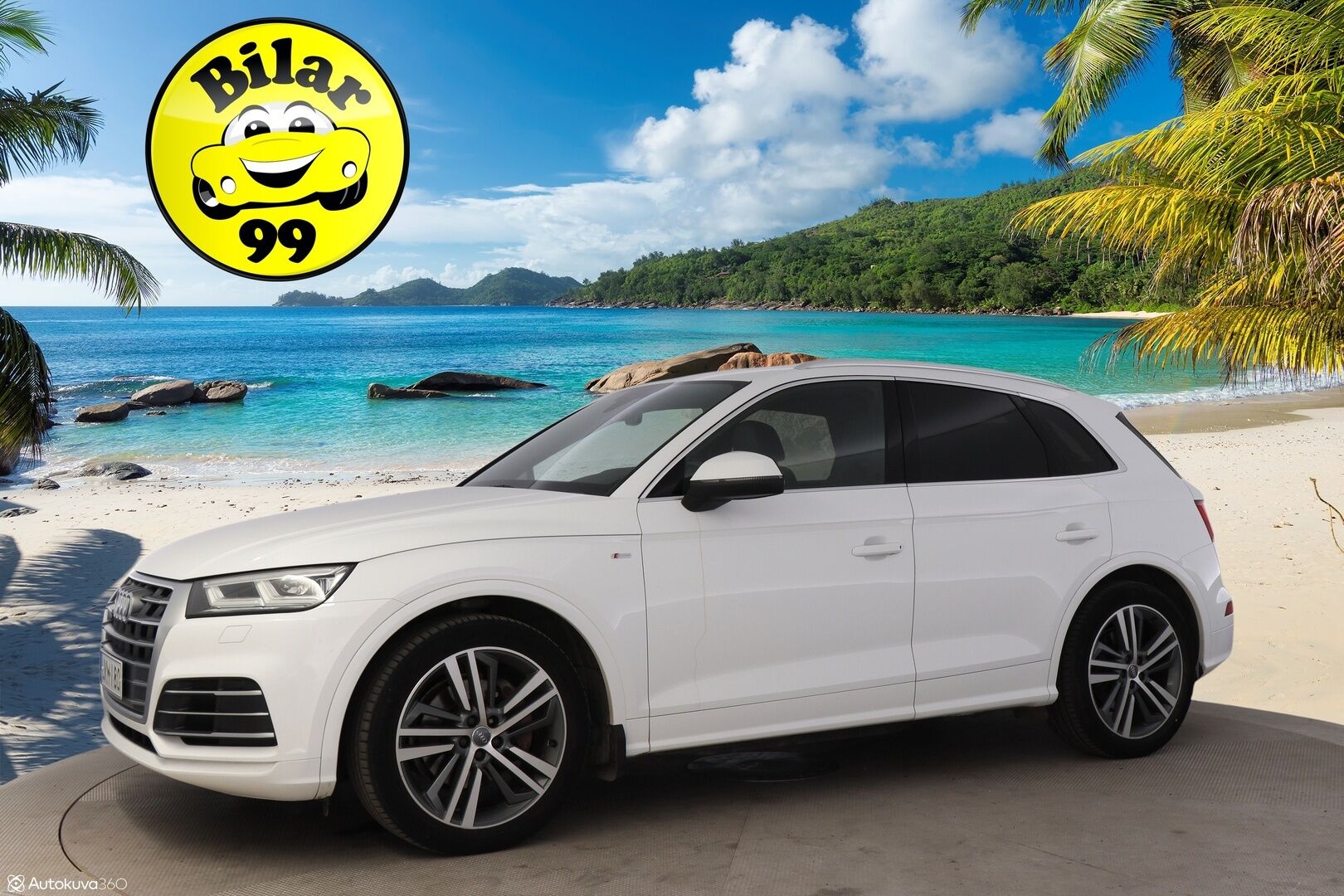 Audi Q5 2017 2,0 TDI 140 kW quattro S tronic S-Line *Webasto / Digimittaristo / Ilma-alusta / Led / Koukku / Ambient-valot* - Upea Audi Hirmuvarusteilla! / Tarkka huoltohistoria, jakohihna vaihdettu!
