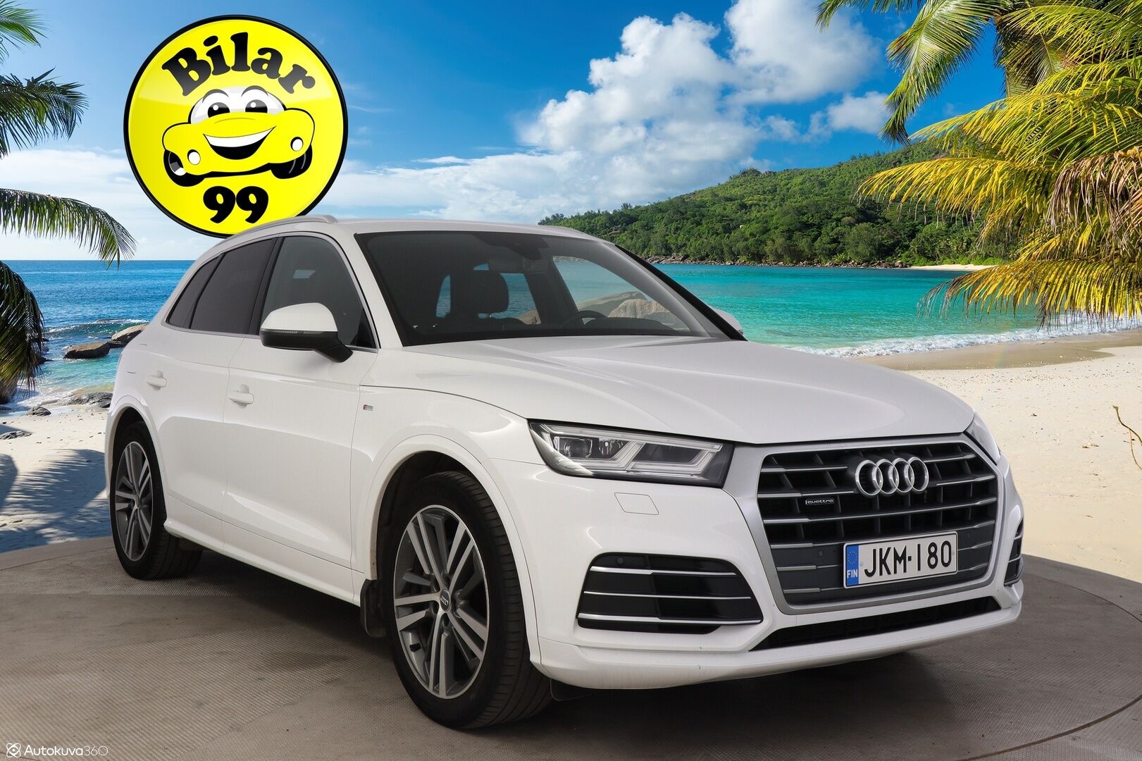 Audi Q5 2017 2,0 TDI 140 kW quattro S tronic S-Line *Webasto / Digimittaristo / Ilma-alusta / Led / Koukku / Ambient-valot* - Upea Audi Hirmuvarusteilla! / Tarkka huoltohistoria, jakohihna vaihdettu!
