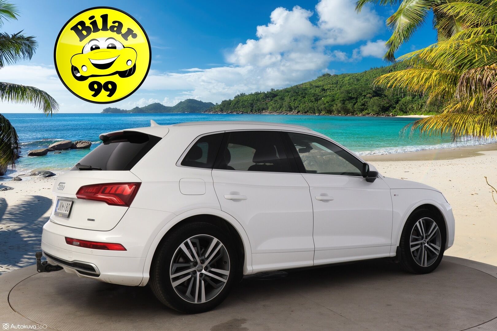 Audi Q5 2017 2,0 TDI 140 kW quattro S tronic S-Line *Webasto / Digimittaristo / Ilma-alusta / Led / Koukku / Ambient-valot* - Upea Audi Hirmuvarusteilla! / Tarkka huoltohistoria, jakohihna vaihdettu!