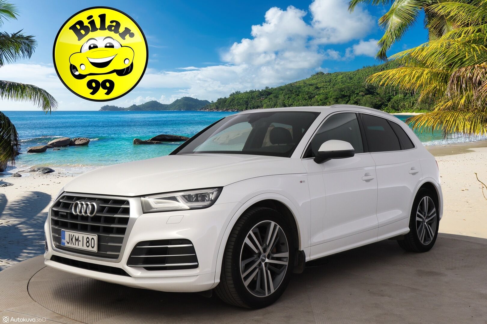 Audi Q5 2017 2,0 TDI 140 kW quattro S tronic S-Line *Webasto / Digimittaristo / Ilma-alusta / Led / Koukku / Ambient-valot* - Upea Audi Hirmuvarusteilla! / Tarkka huoltohistoria, jakohihna vaihdettu!