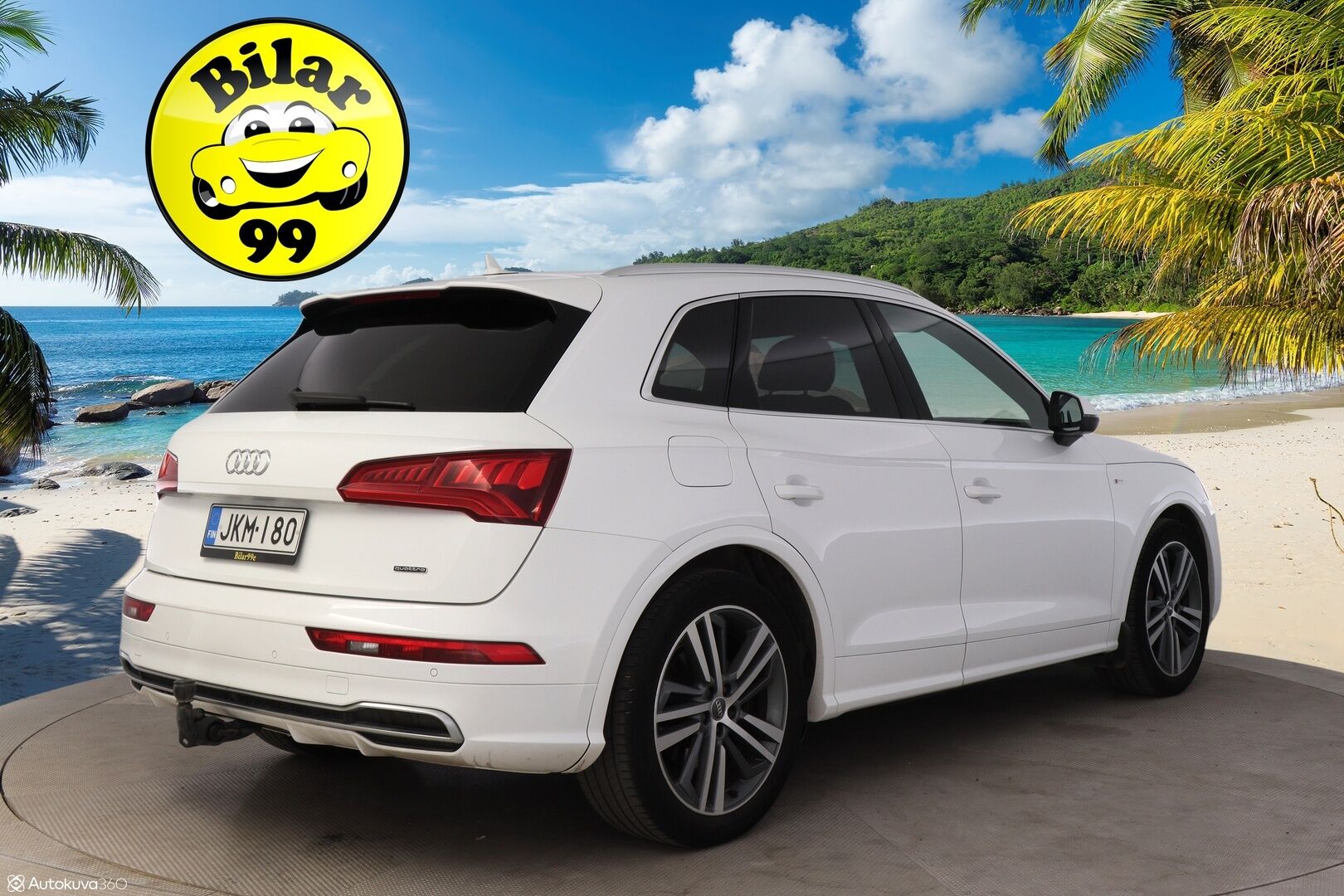 Audi Q5 2017 2,0 TDI 140 kW quattro S tronic S-Line *Webasto / Digimittaristo / Ilma-alusta / Led / Koukku / Ambient-valot* - Upea Audi Hirmuvarusteilla! / Tarkka huoltohistoria, jakohihna vaihdettu!