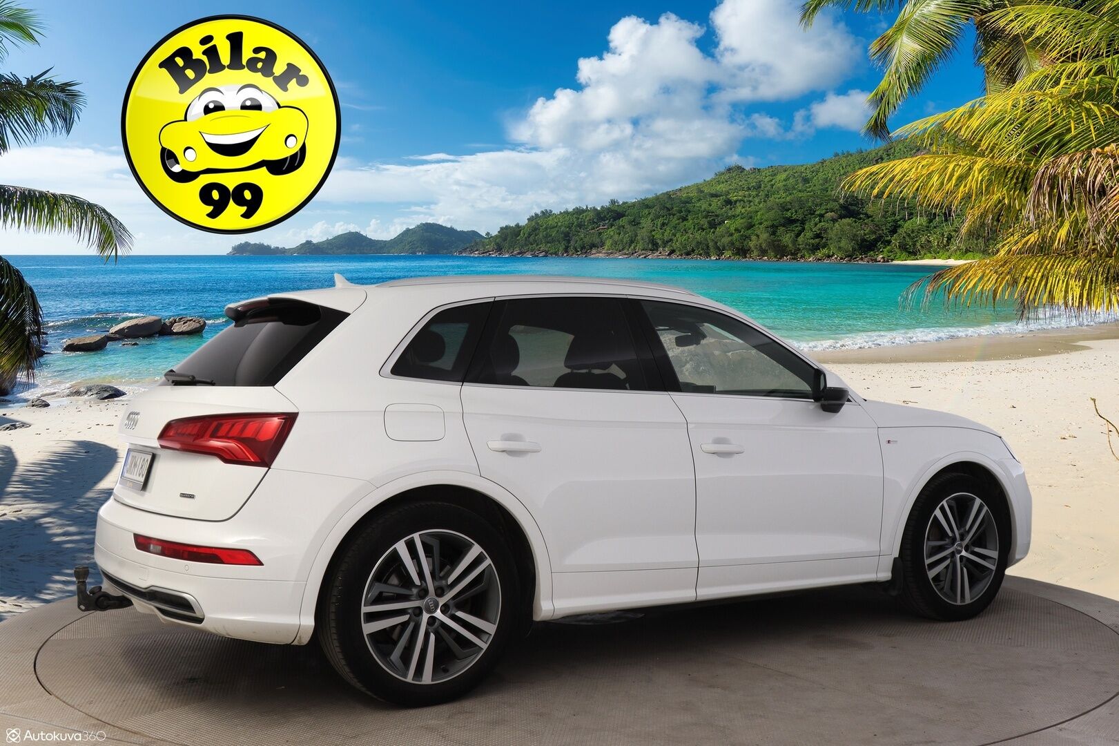 Audi Q5 2017 2,0 TDI 140 kW quattro S tronic S-Line *Webasto / Digimittaristo / Ilma-alusta / Led / Koukku / Ambient-valot* - Upea Audi Hirmuvarusteilla! / Tarkka huoltohistoria, jakohihna vaihdettu!