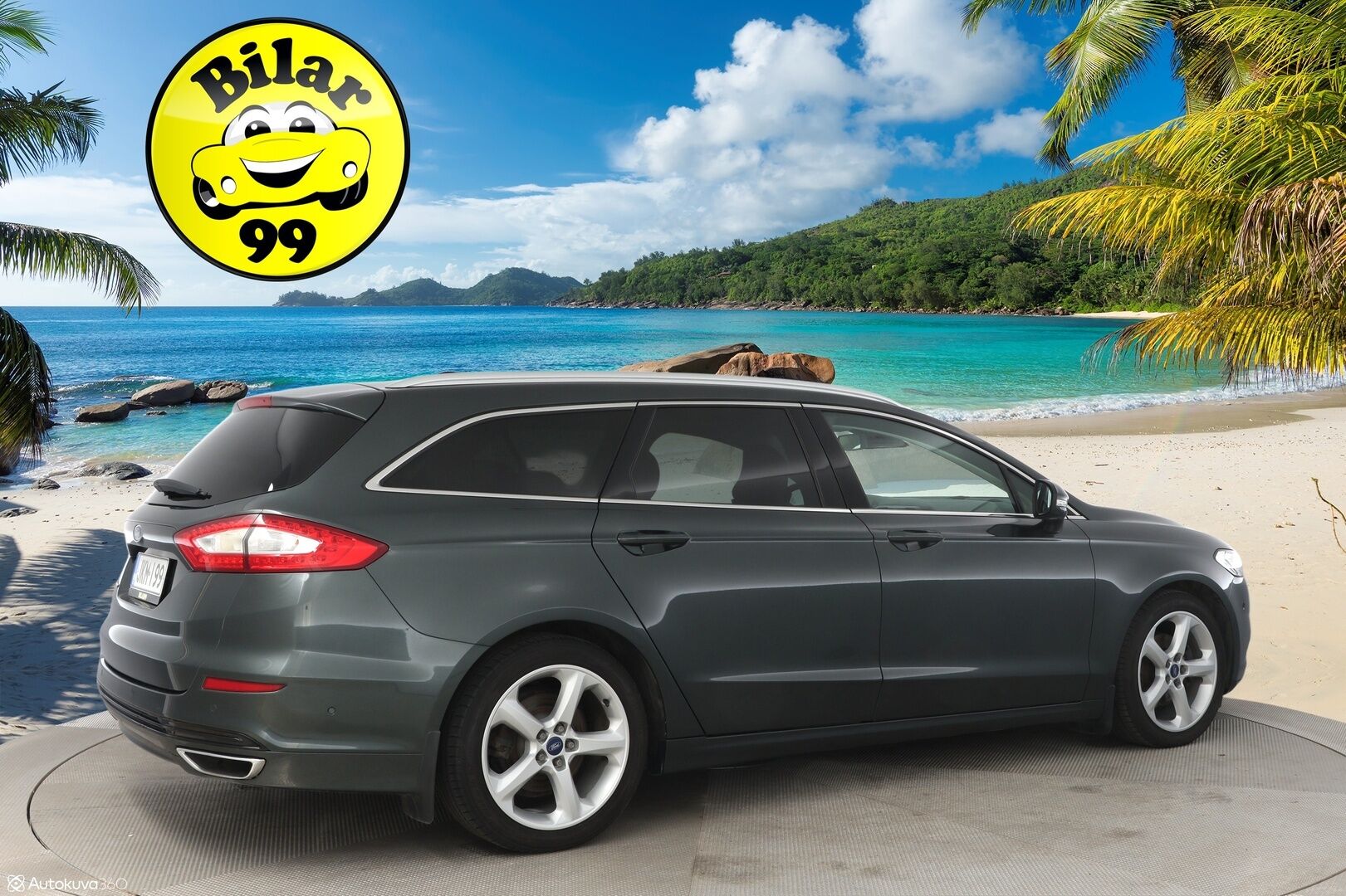 Ford Mondeo 2016 2,0 TDCi 180hv PowerShift Titanium Wagon - 3,99 % KORKOTARJOUS TÄHÄN AUTOON - 31.5. ASTI! - * Avaimeton ovien avaus / LED /  Sähkökontti / Muistipenkki / Läm.Tuulilasi *