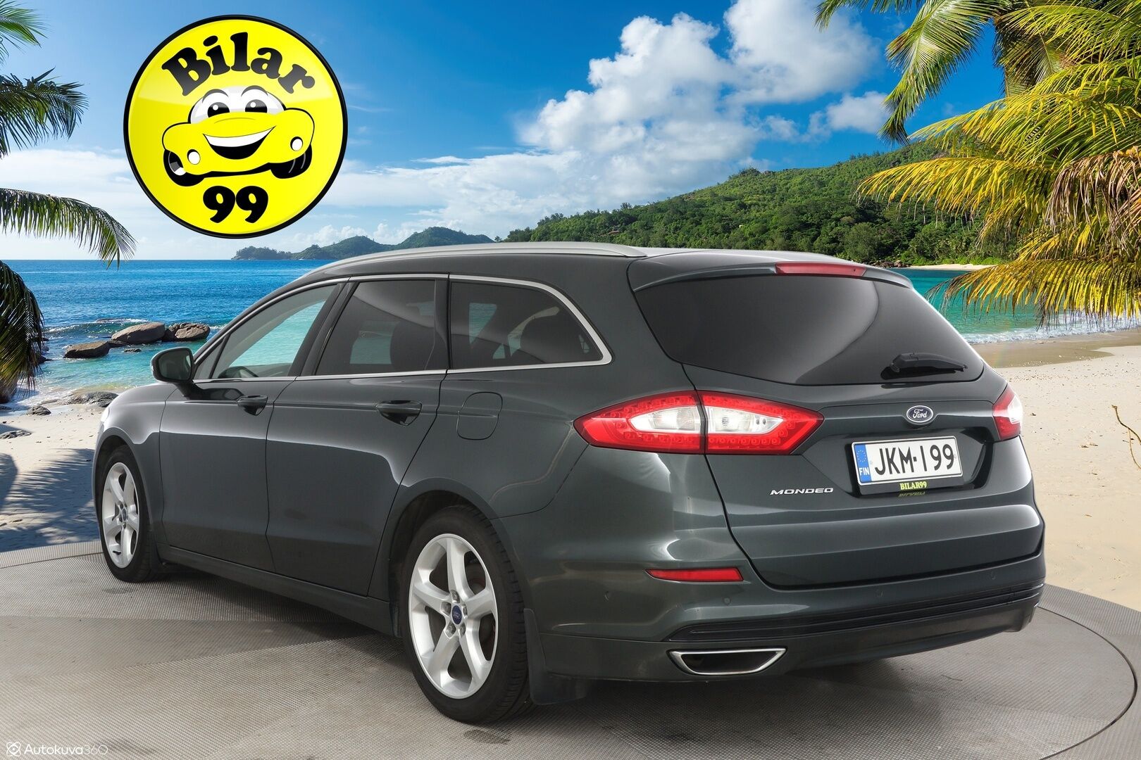 Ford Mondeo 2016 2,0 TDCi 180hv PowerShift Titanium Wagon - 3,99 % KORKOTARJOUS TÄHÄN AUTOON - 31.5. ASTI! - * Avaimeton ovien avaus / LED /  Sähkökontti / Muistipenkki / Läm.Tuulilasi *