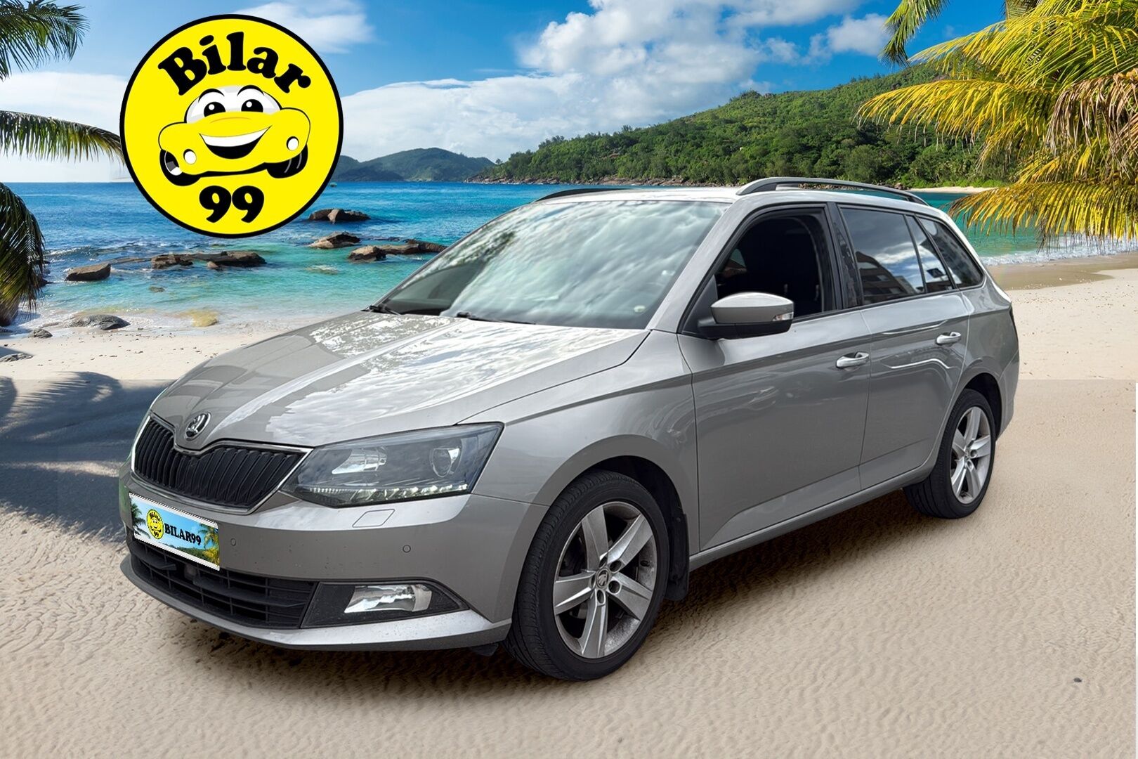 Skoda Fabia 2018 Combi 1,0 TSI 95 Style *KeyLessGo / P-tutkat / Vakkari / AppleCarPlay / Lohkolämmitin / Ilmastointi* - Hyvin varusteltu Fabia!