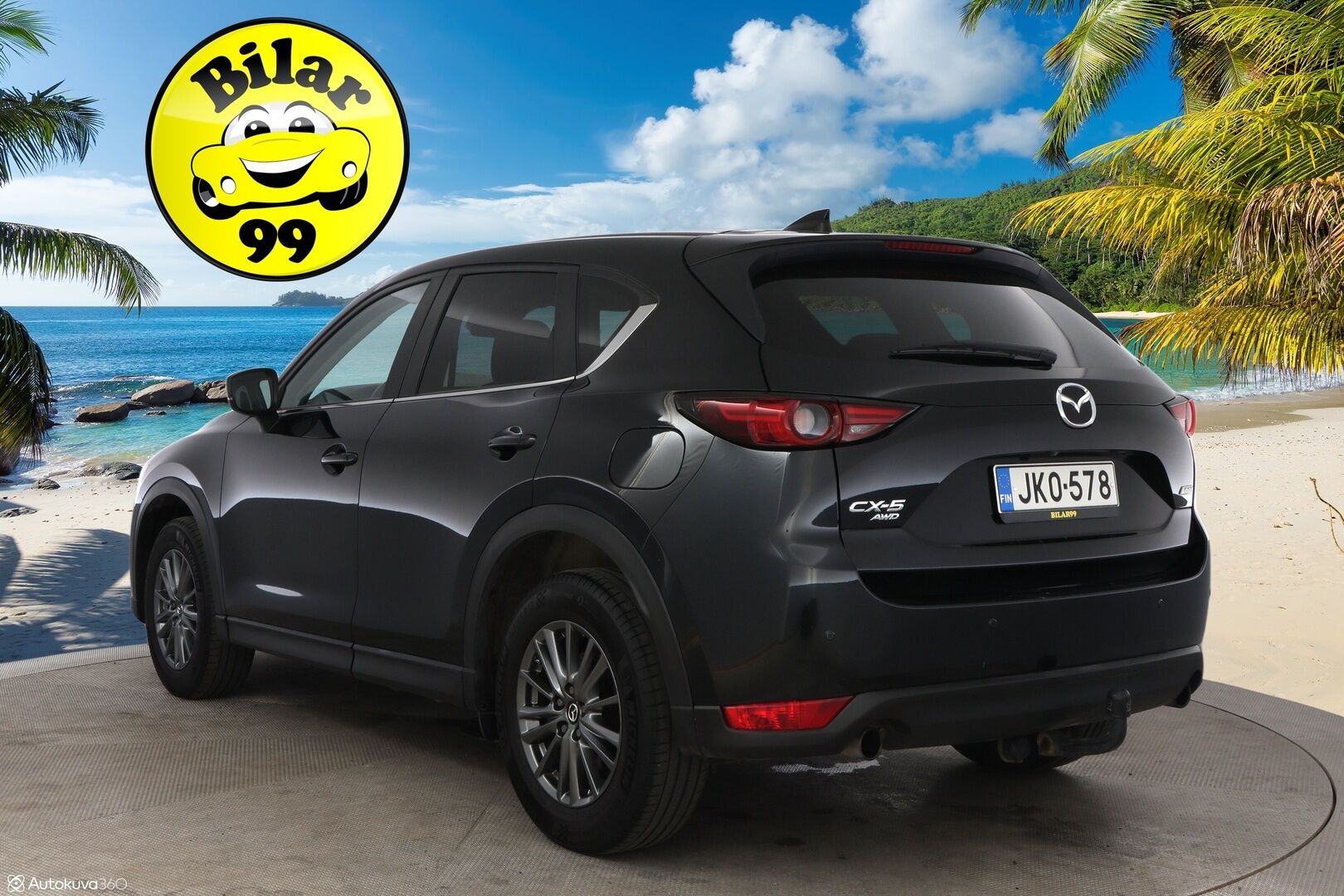 Mazda CX-5 2018 2,0 SKYACTIV-G AWD Premium Plus Business 6AT 5ov QN1Y - HUD / P.Kamera / Lohko&Sisä / Vetokoukku / Vakkari / BLIS / Ratinlämmitin / Suomiauto