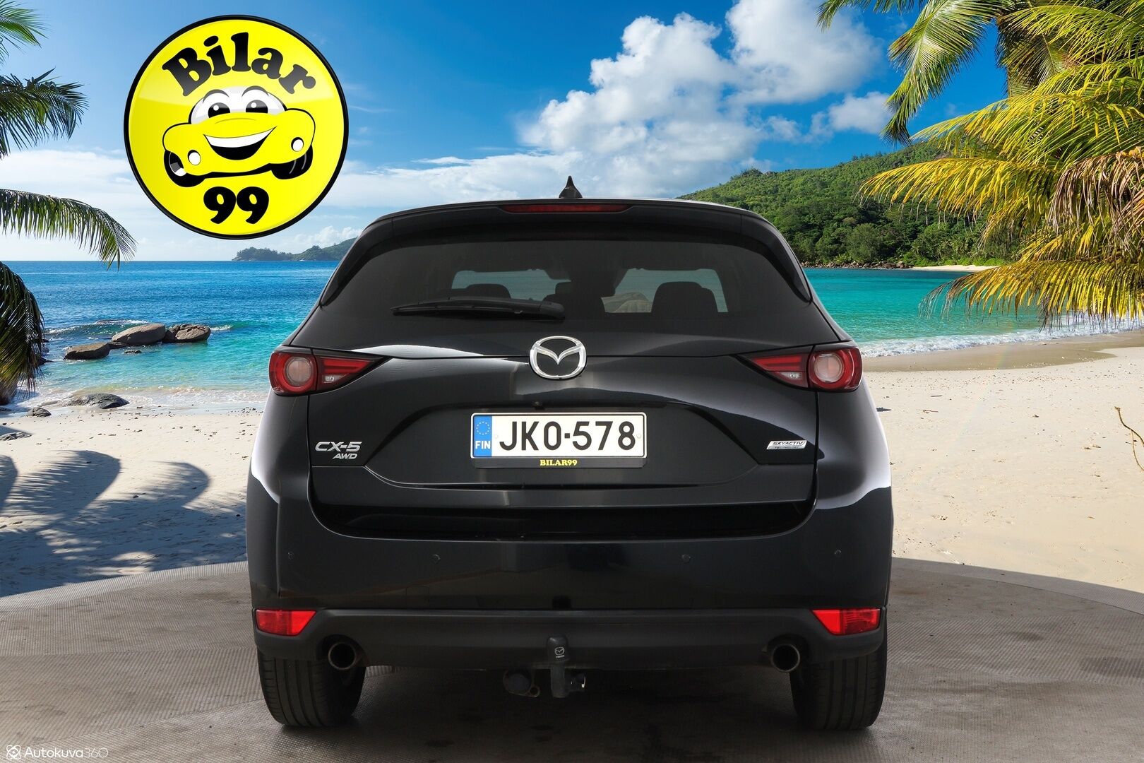 Mazda CX-5 2018 2,0 SKYACTIV-G AWD Premium Plus Business 6AT 5ov QN1Y - HUD / P.Kamera / Lohko&Sisä / Vetokoukku / Vakkari / BLIS / Ratinlämmitin / Suomiauto
