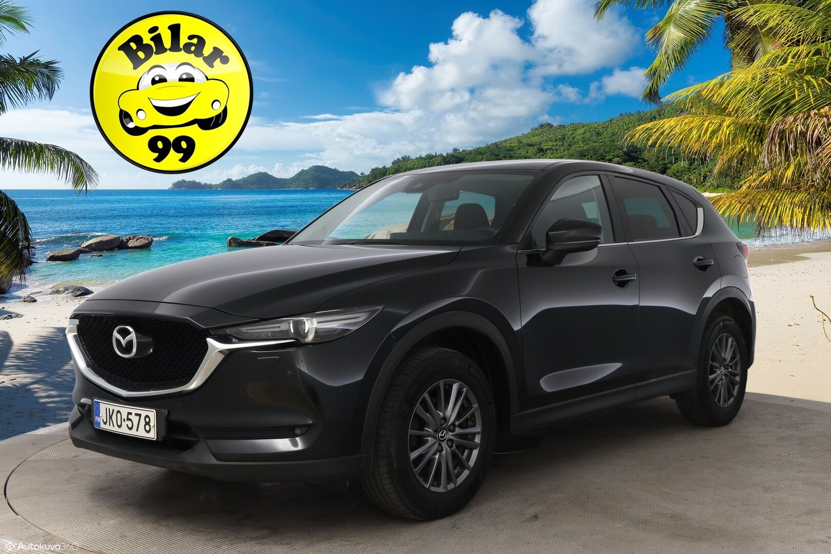 Mazda CX-5 2018 2,0 SKYACTIV-G AWD Premium Plus Business 6AT 5ov QN1Y - HUD / P.Kamera / Lohko&Sisä / Vetokoukku / Vakkari / BLIS / Ratinlämmitin / Suomiauto