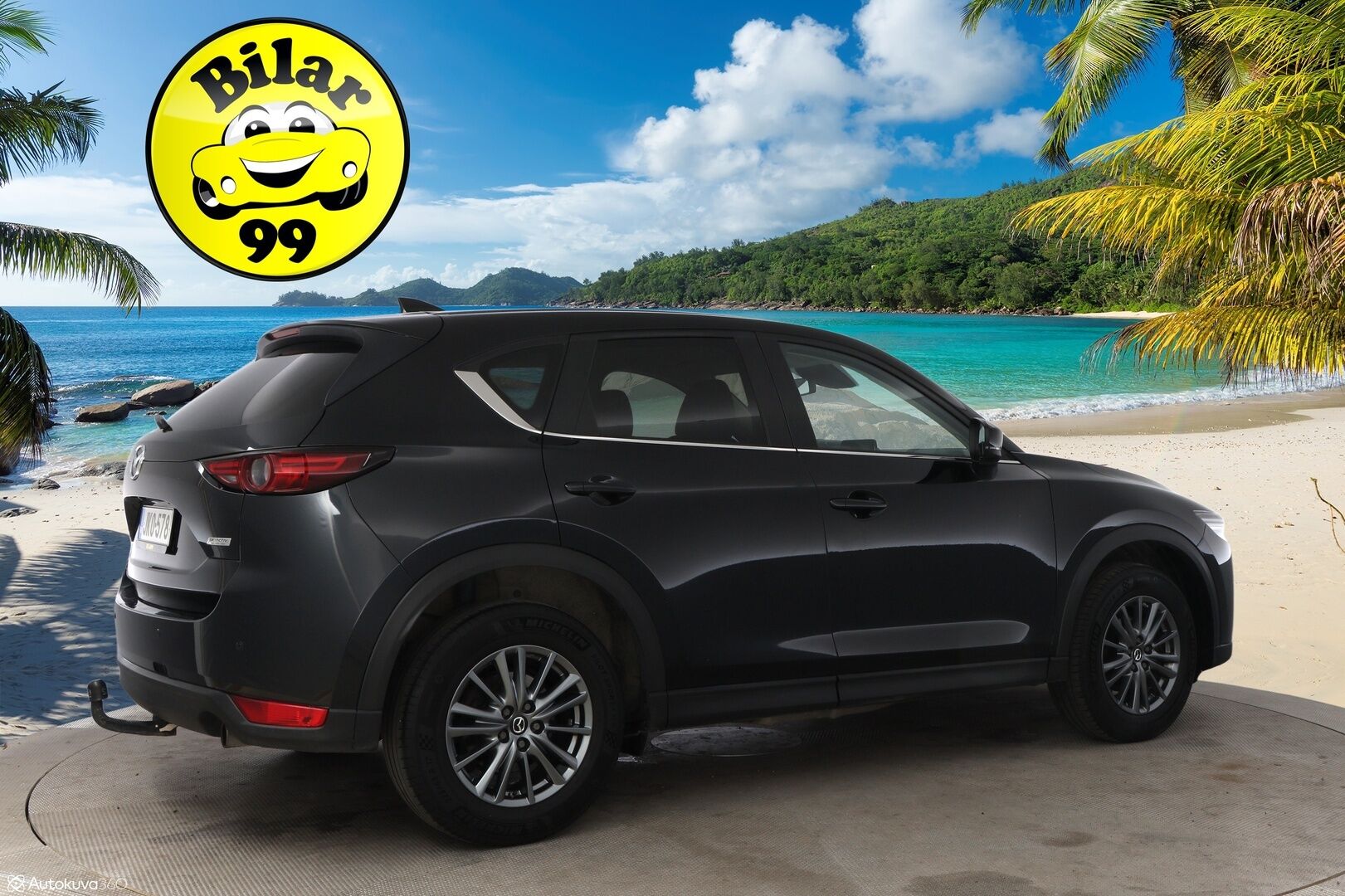 Mazda CX-5 2018 2,0 SKYACTIV-G AWD Premium Plus Business 6AT 5ov QN1Y - HUD / P.Kamera / Lohko&Sisä / Vetokoukku / Vakkari / BLIS / Ratinlämmitin / Suomiauto